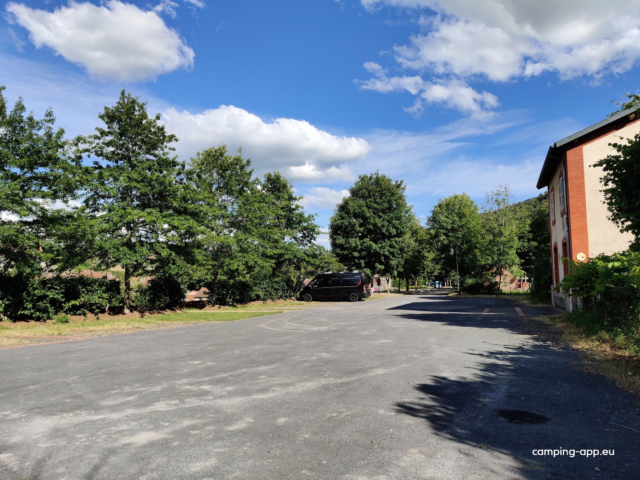 Stellplatz Chanteuges — Sítio para autocaravanas in Chanteuges