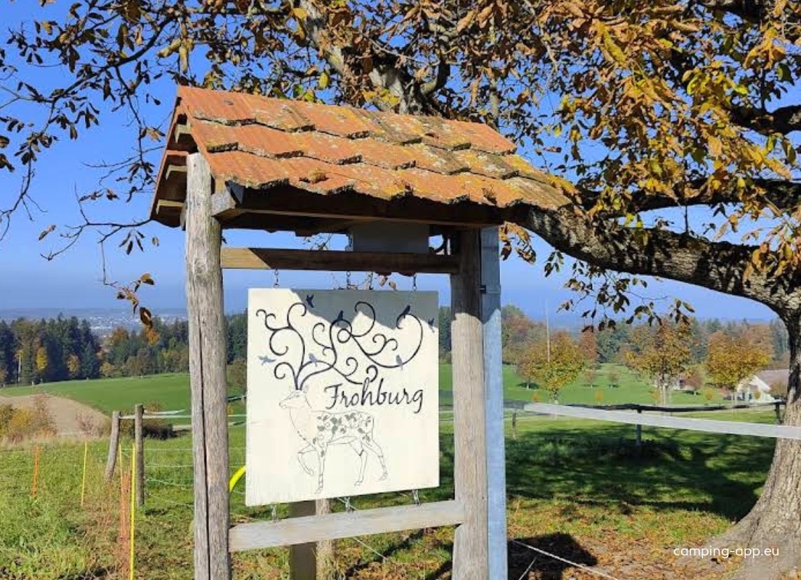 Stellplatz bei Frohburg — Area di sosta in Wilen (Gottshaus)