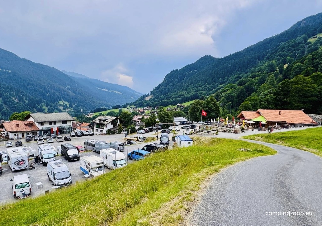 Stellplatz Madrisa — Campervan Site in Klosters-Dorf