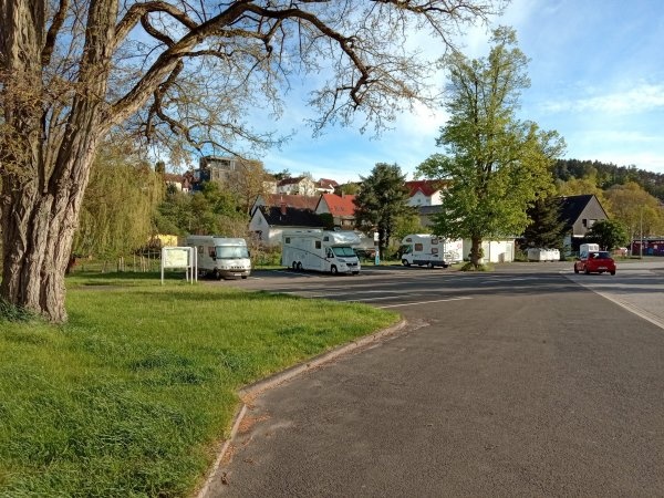 Stellplatz Hochspeyer — Aire camping car in Hochspeyer