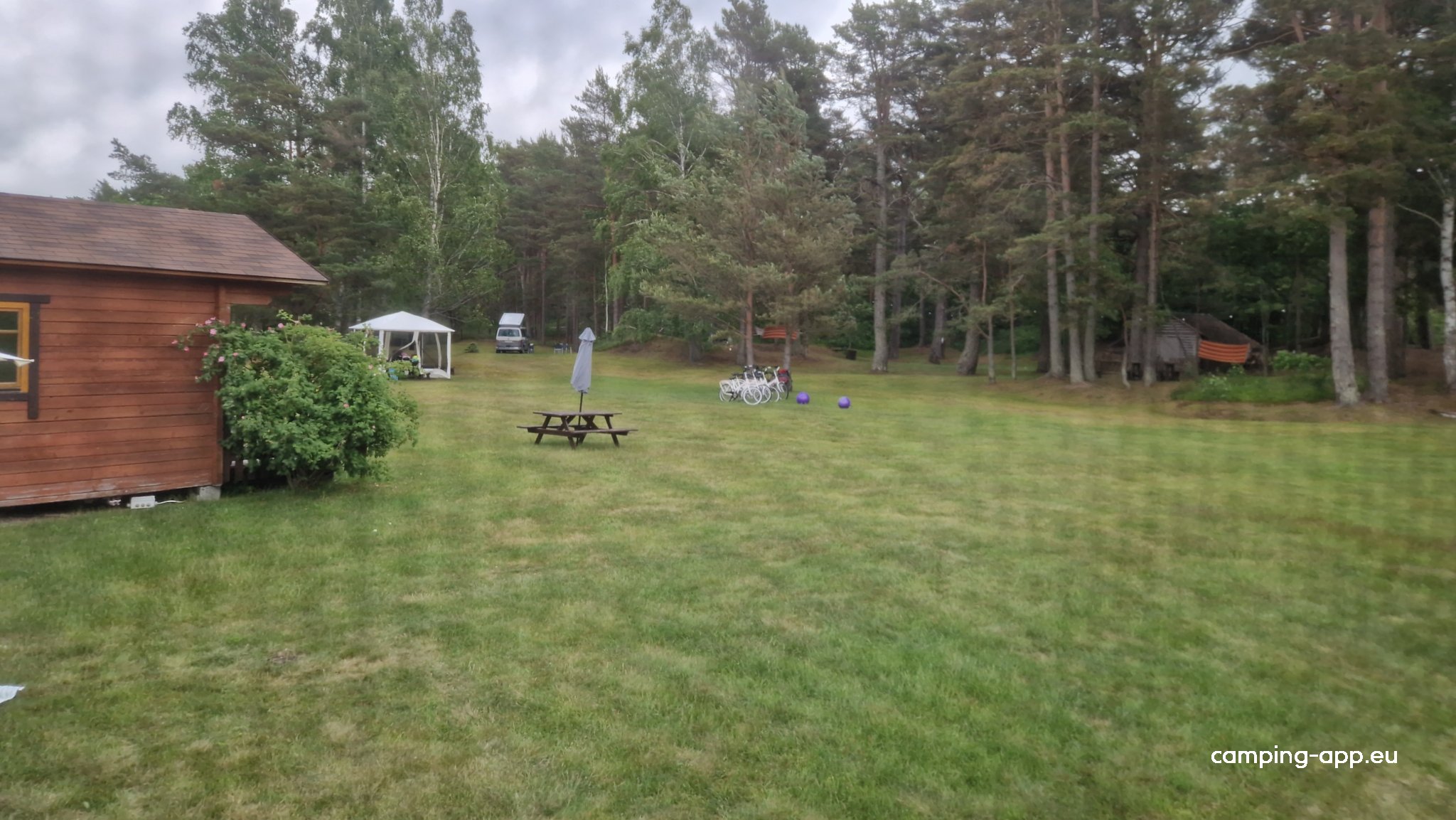 Mazirbes Kaleji — Campingplads in Kalēji