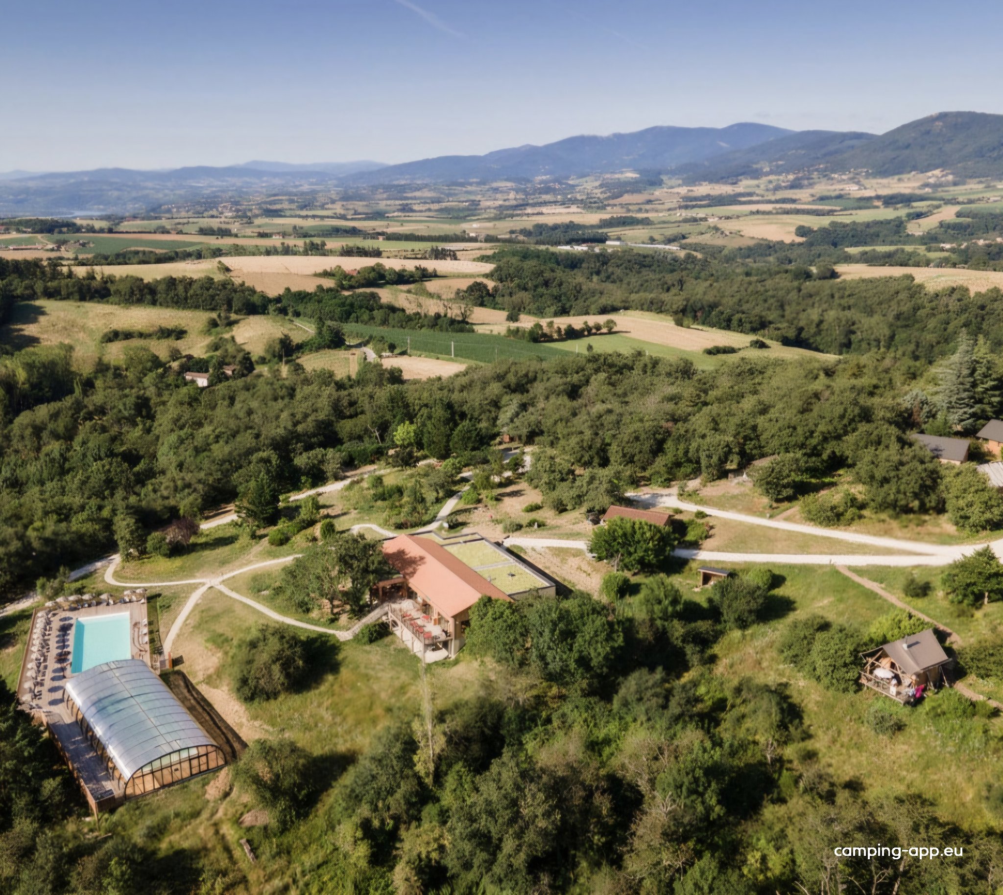 Camping Huttopia Pays de Condrieu — Foto 4