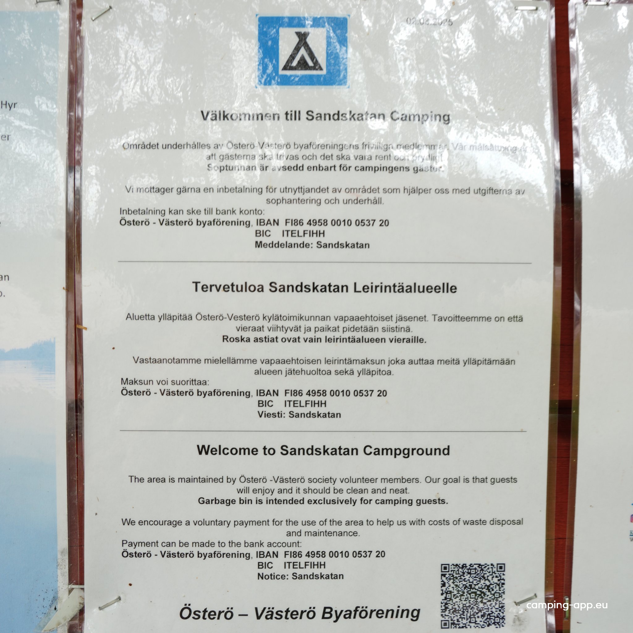Sandskatan Campground — Foto 2