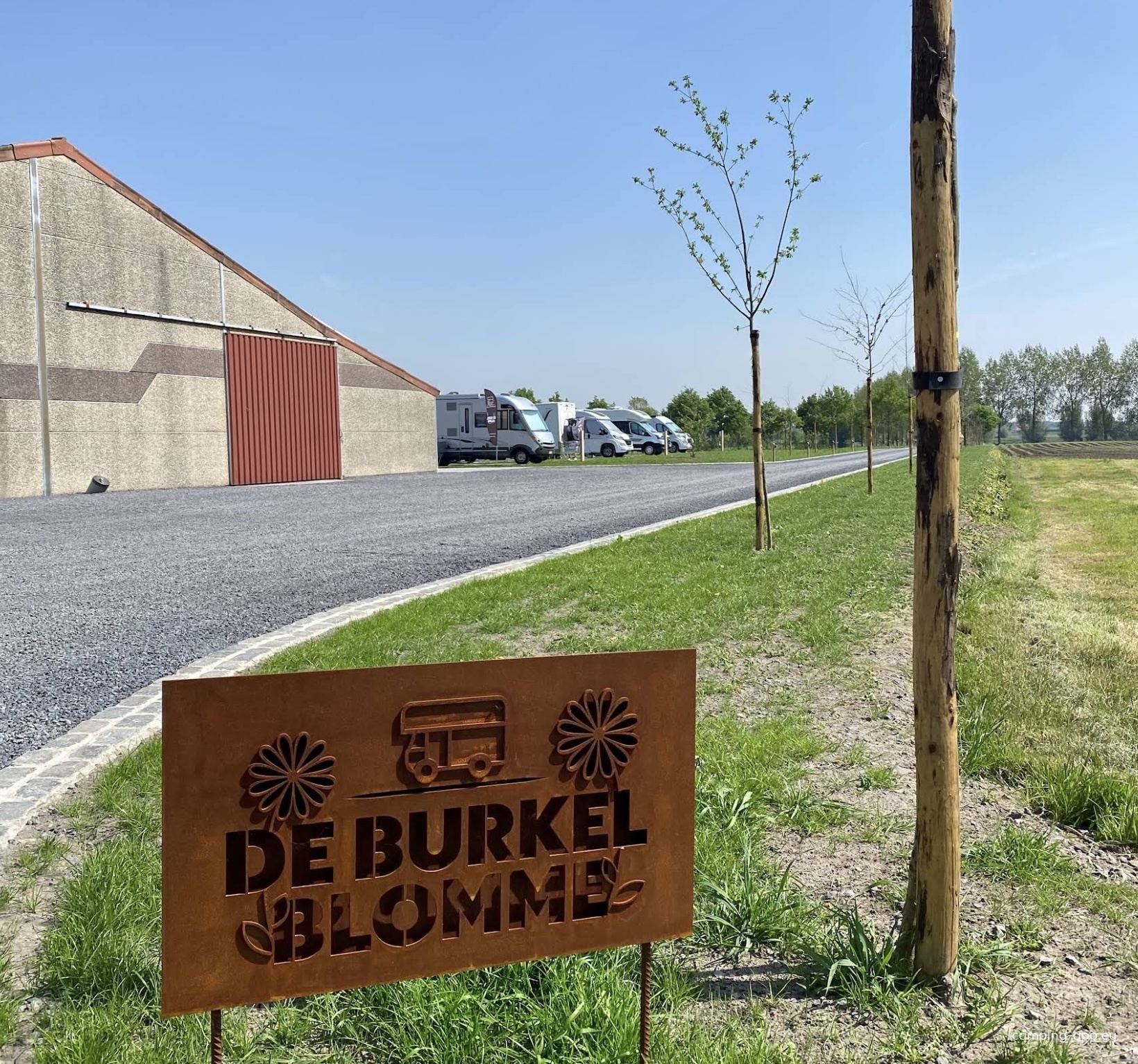 Camperplaats De Burkelblomme — Stellplatz in Maldegem