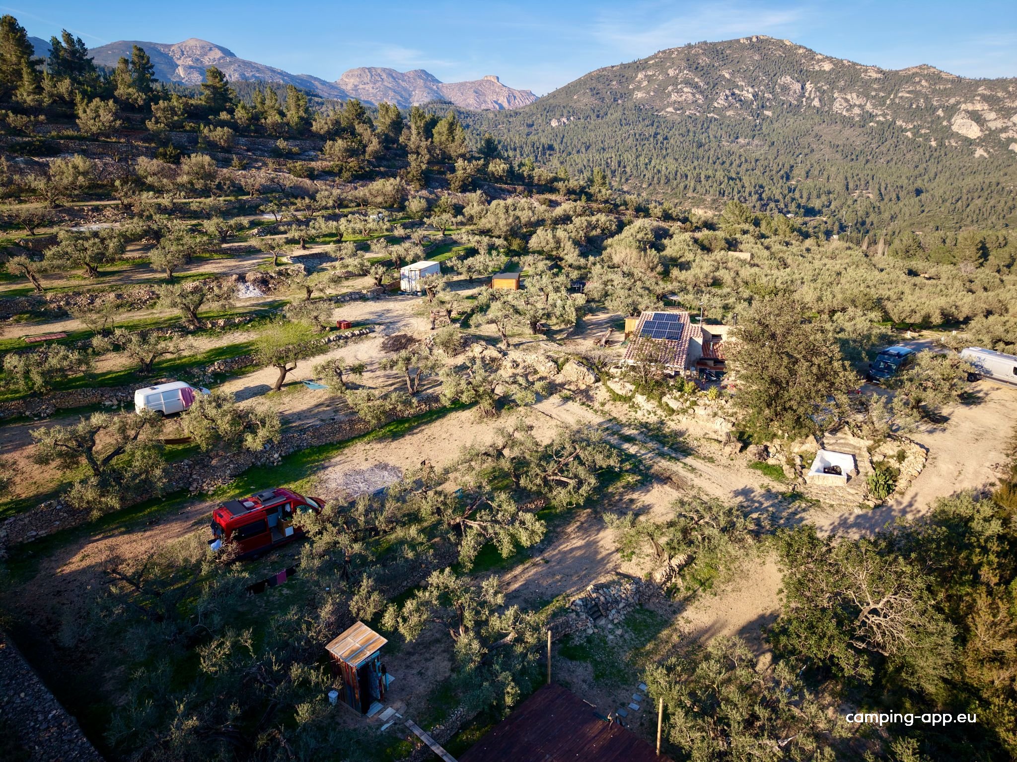 WildCampSpirit — Ställplats in Alfara de Carles