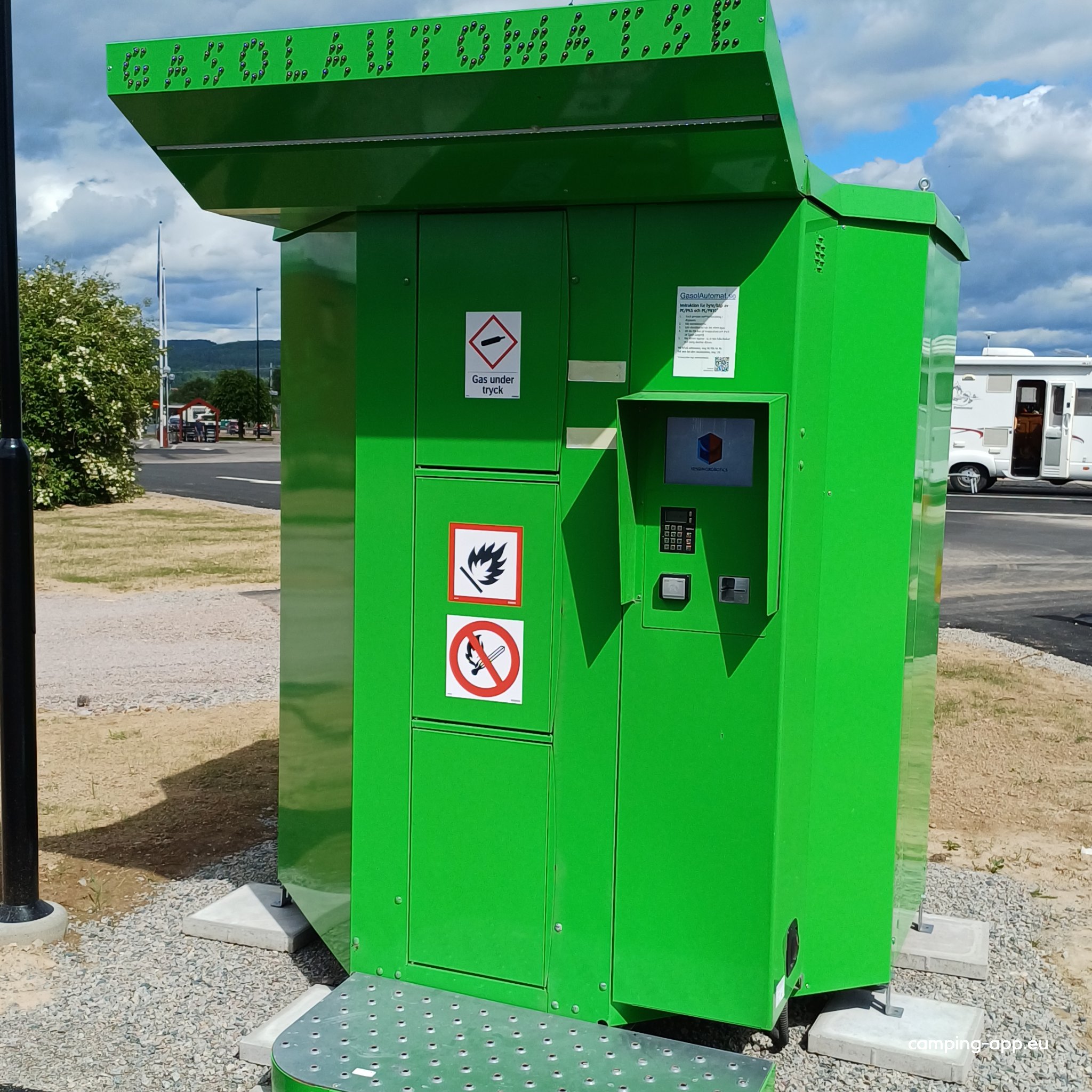 Stellplatz Leksands Fabrikverkauf — Foto 4