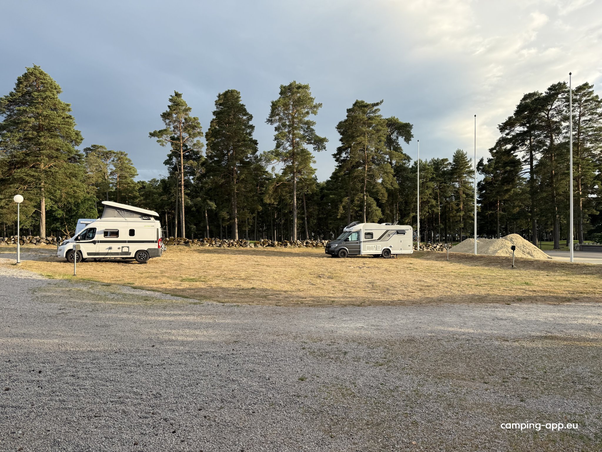 Stellplatz Sölvesborg Golfklubk — Sítio para autocaravanas in Sölvesborg