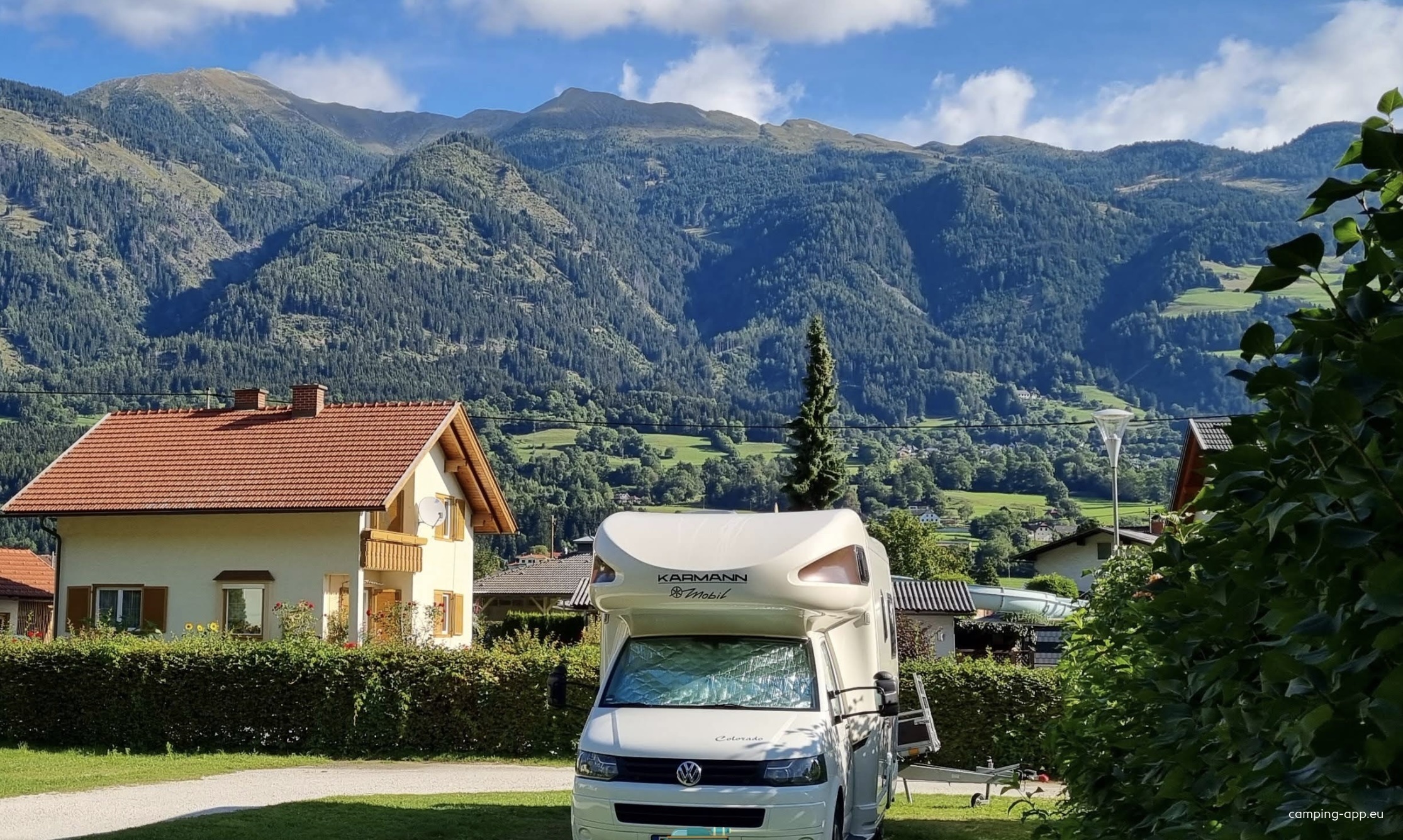 Möllbrücke, Österreich — Campingplass in Möllbrücke