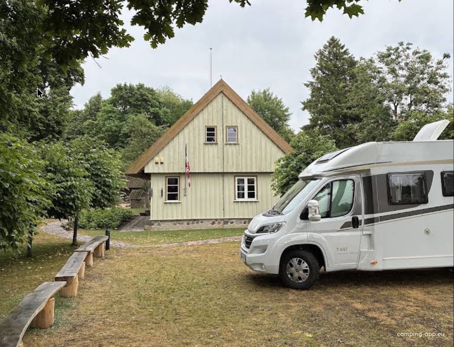 Johann Giszas ethnographic farmstead — Sp. parking dla kamperów in Dreverna