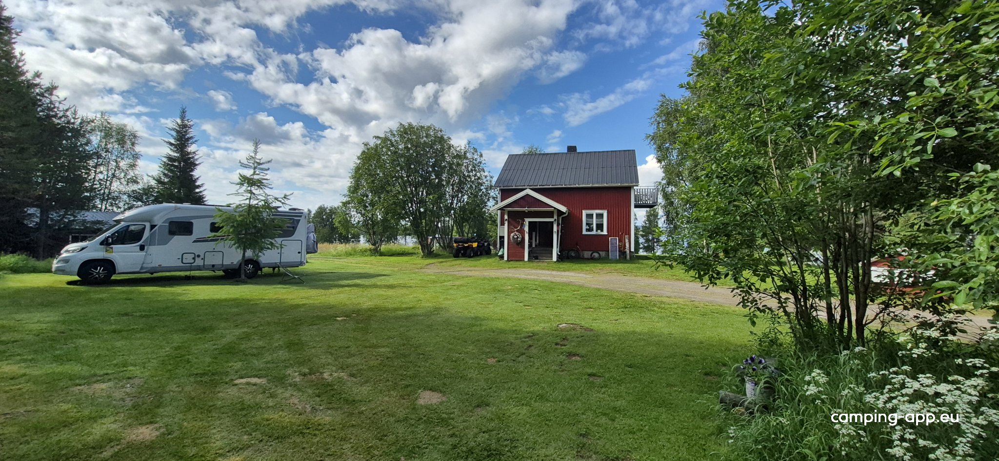 Haus am See — Privatgrundstück in Arvidsjaur