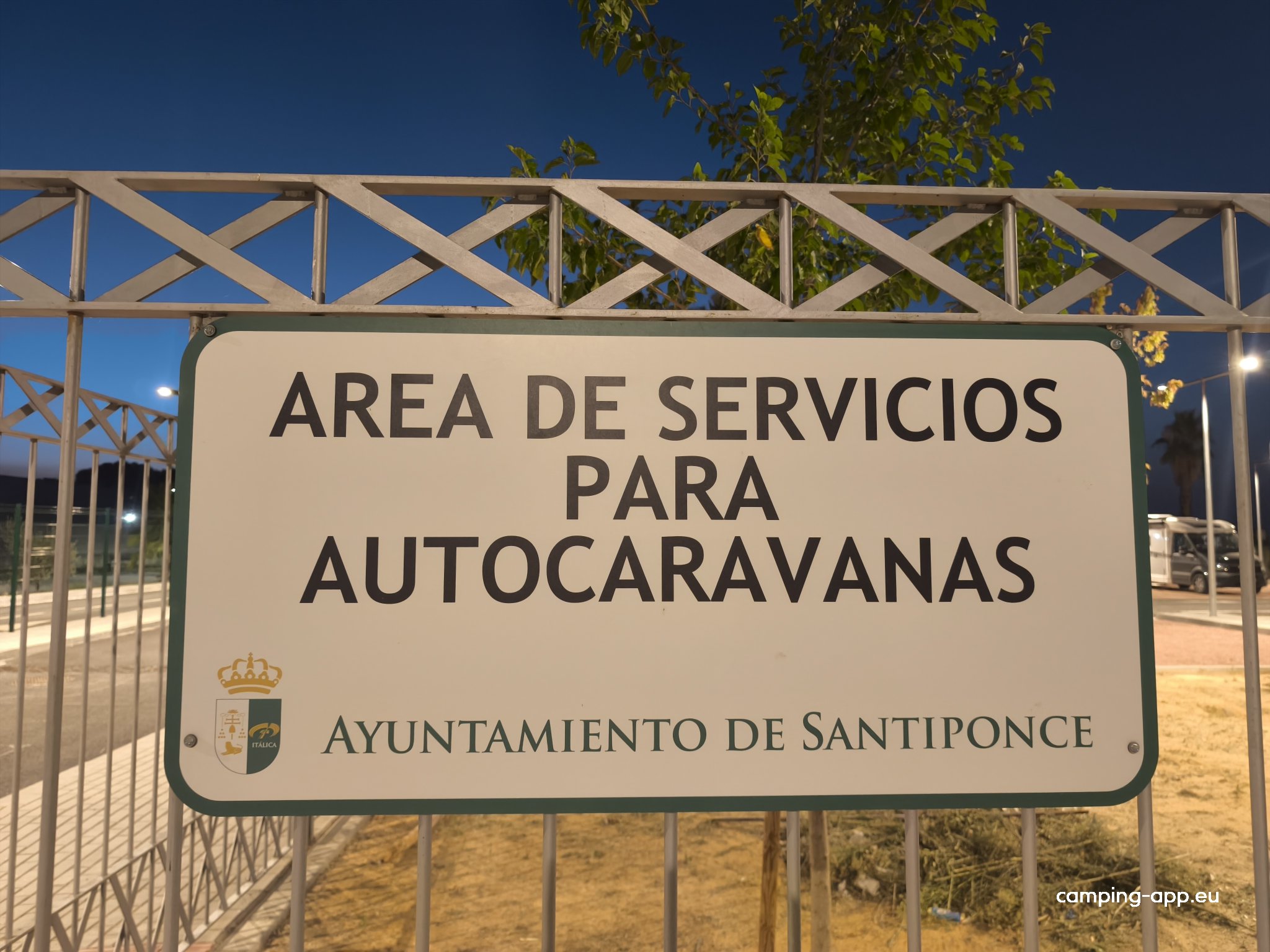 Área de Autocaravans de Santiponce — Foto 3