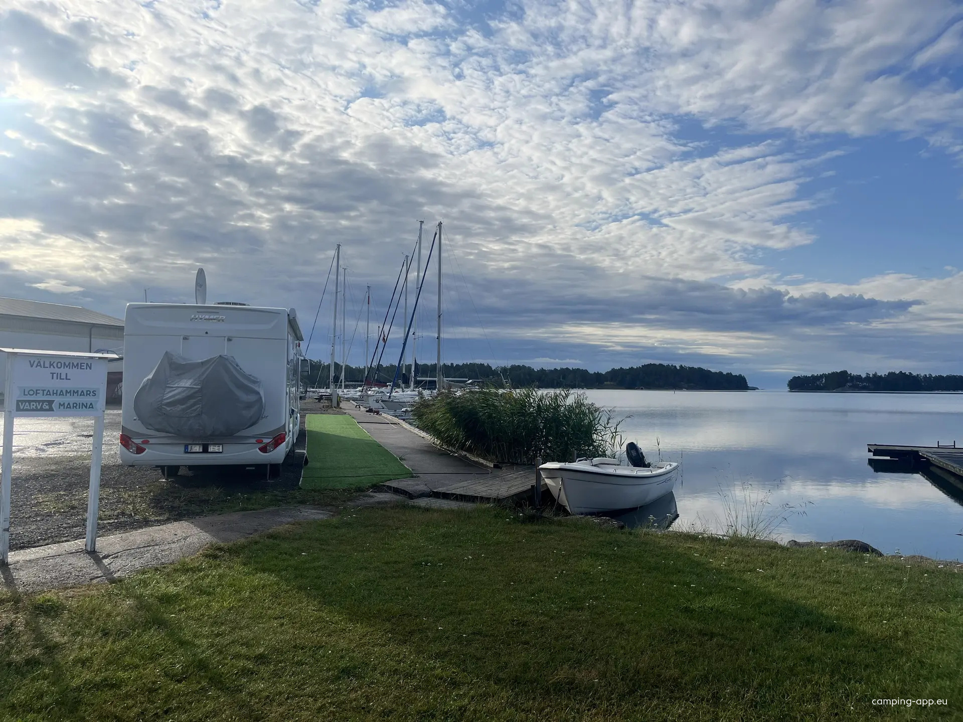 Loftahammars Varv & Marina — Camperplads in Loftahammar