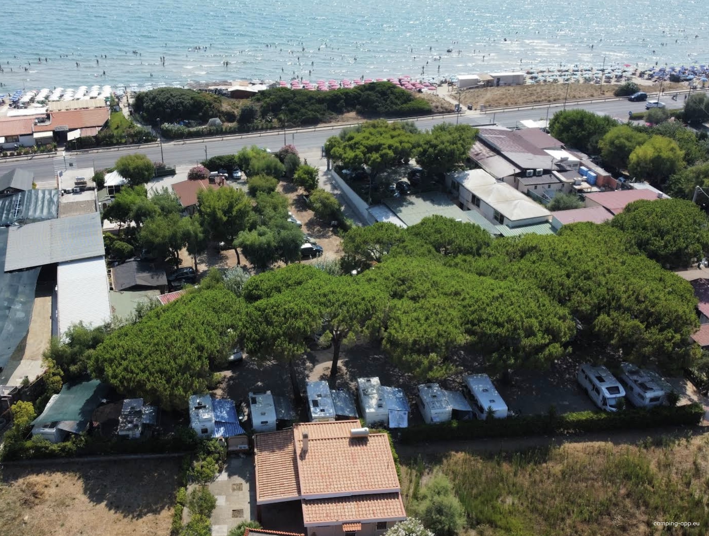 Stellplatz Quirino — Camperplads in Gaeta