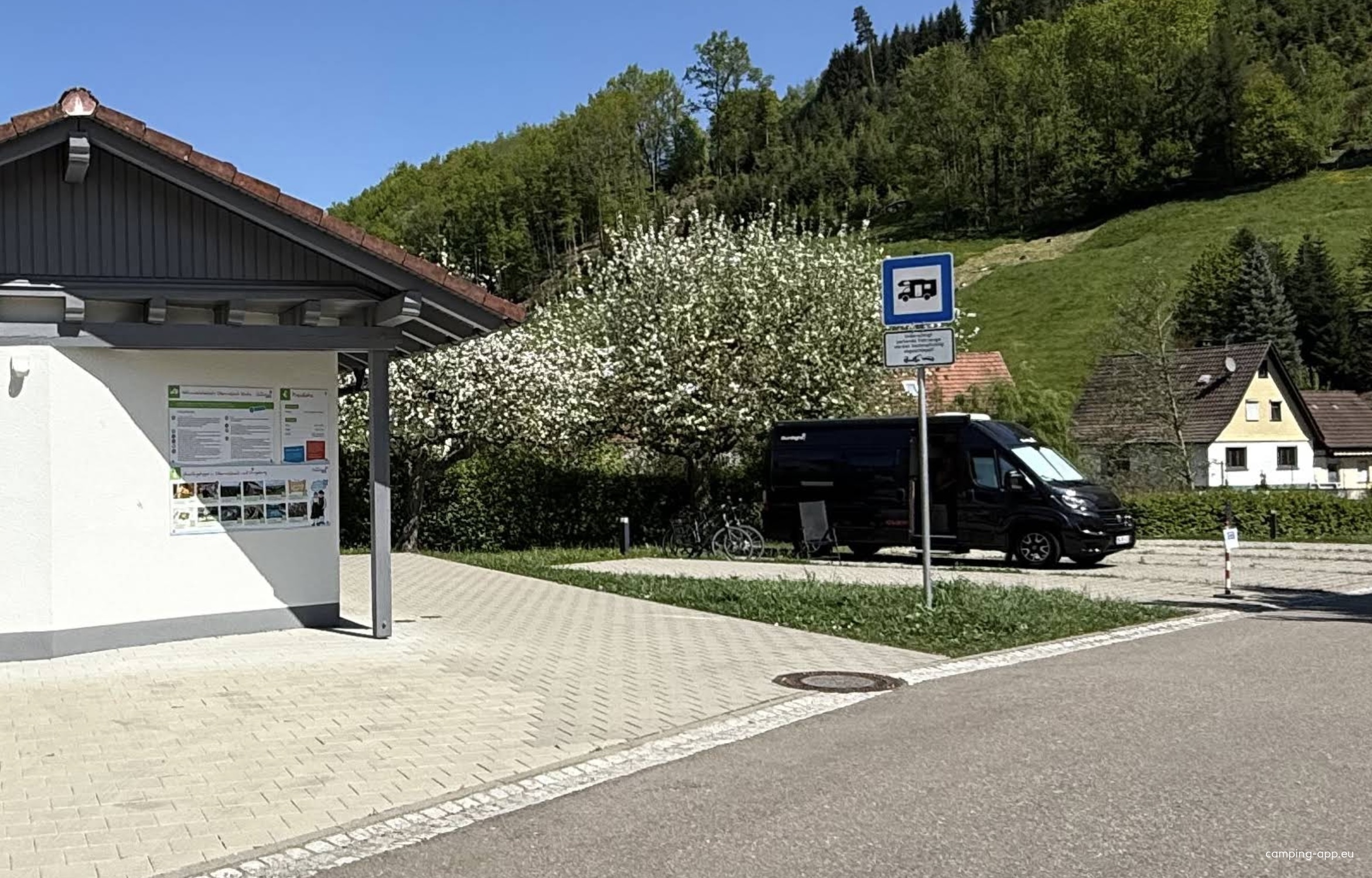 Stellplatz an der Wolf — Karavan Sitesi in Oberwolfach