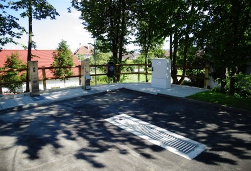 Wohnmobilstellplatz Lottstetten — Sítio para autocaravanas in Lottstetten