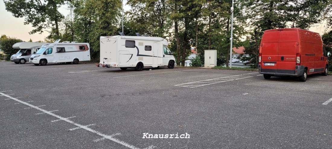 Wohnmobilstellplatz Lottstetten — Ställplats in Lottstetten