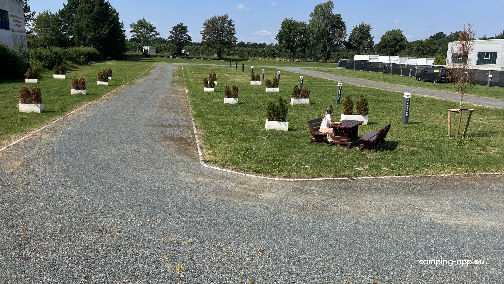 Sonnenterrasse Caravanpark Pirna — Foto 3