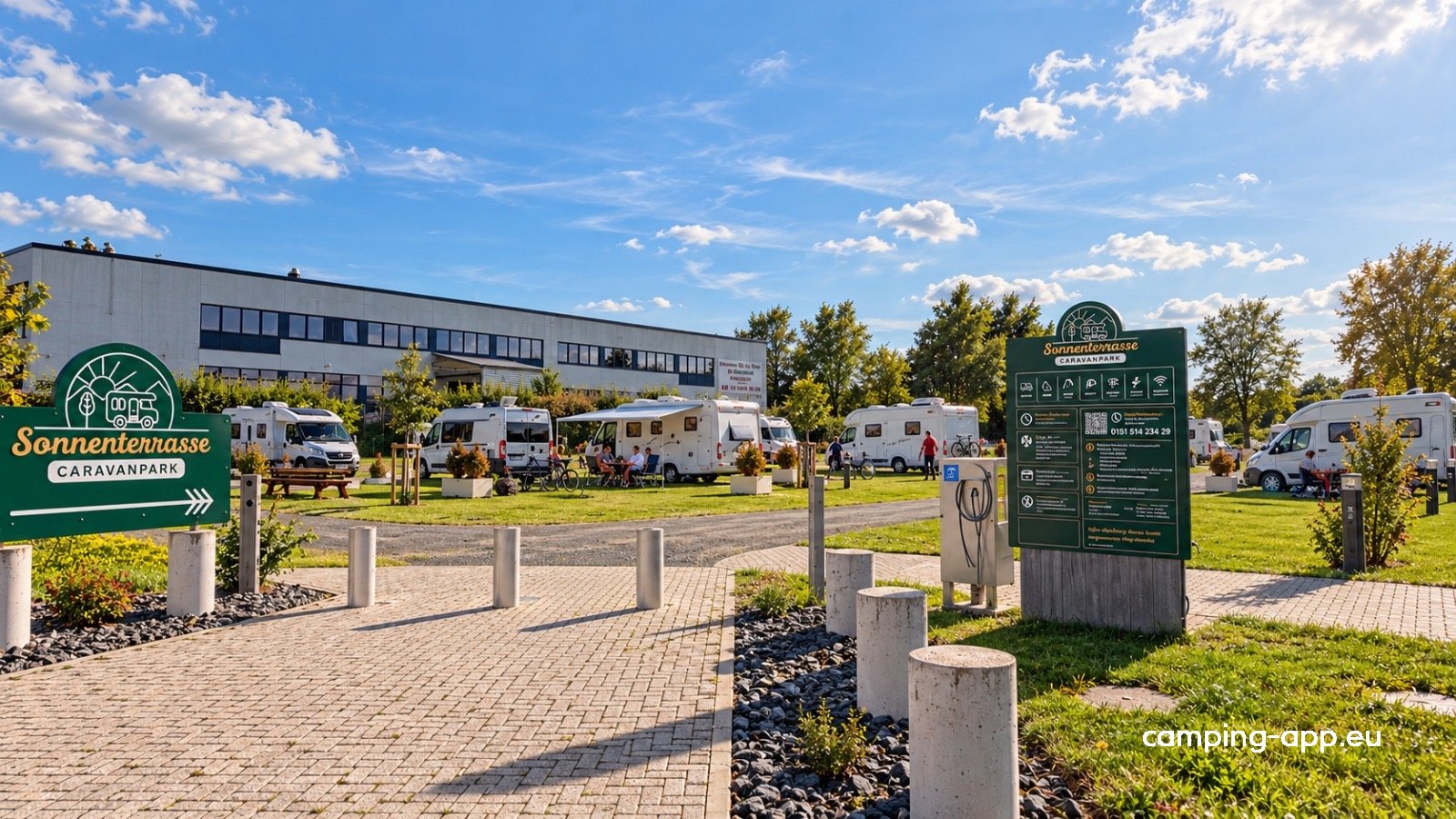 Sonnenterrasse Caravanpark Pirna