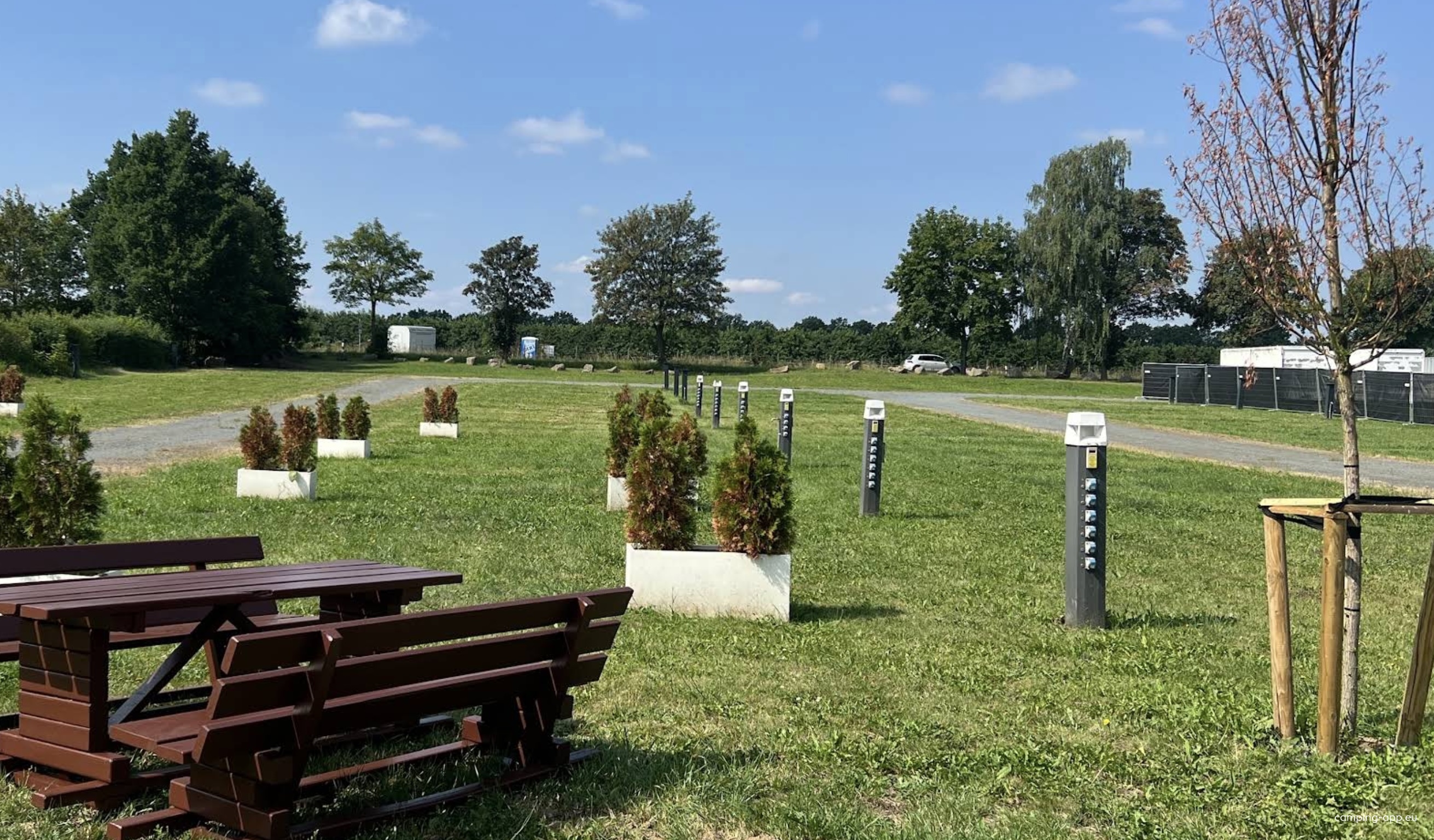 Sonnenterrasse Caravanpark Pirna — Area Autocaravanas in Pirna