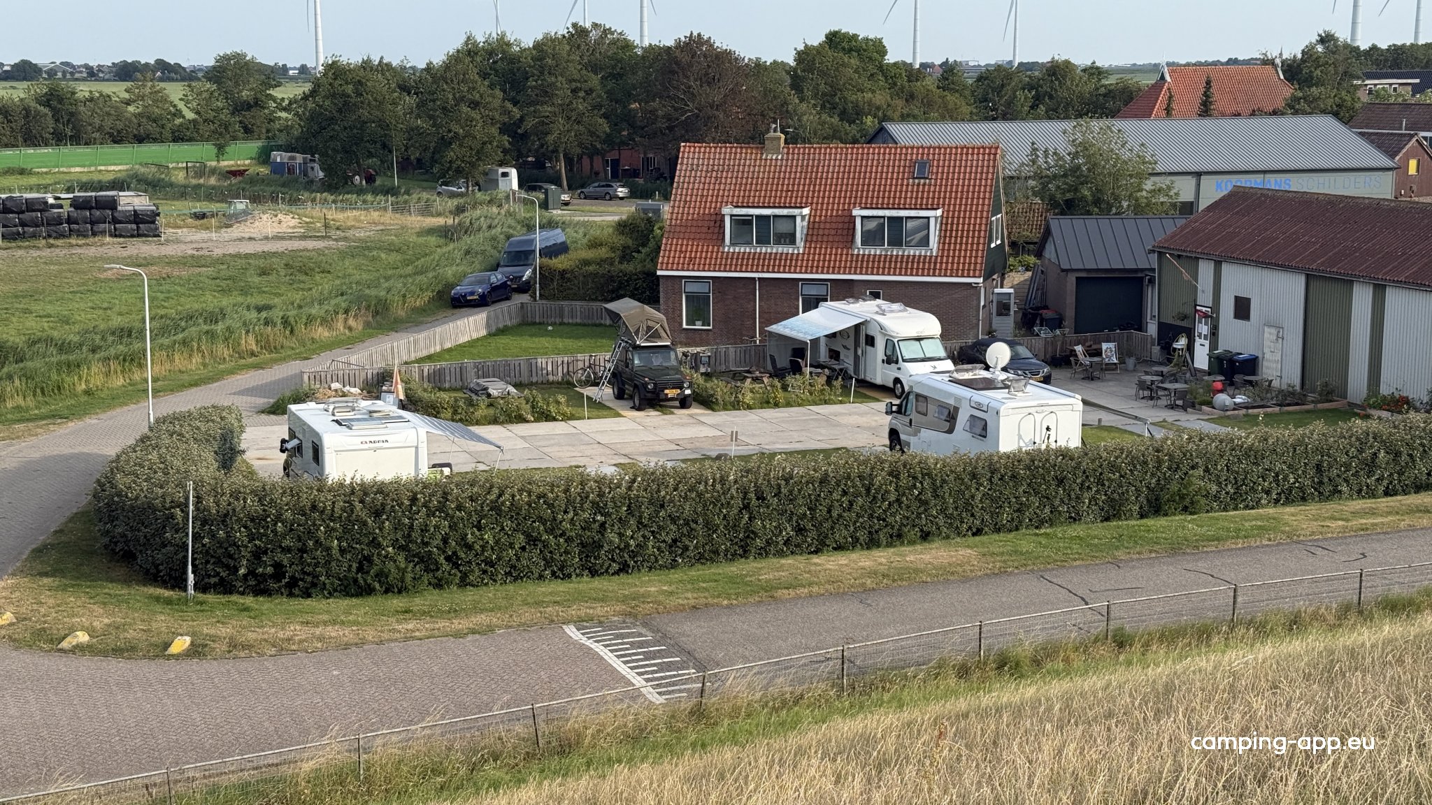 Camperplaats aan ‘t Wad — Ställplats in Zurich