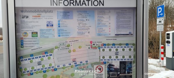 Wohnmobilstellplatz an der Therme Bad Steben — Foto 2
