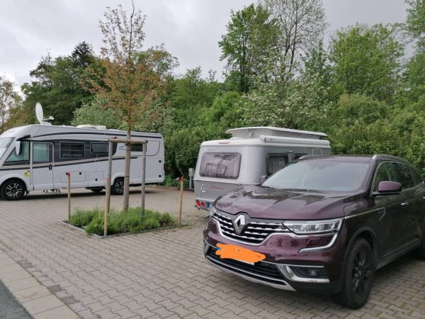 Wohnmobilstellplatz an der Therme Bad Steben