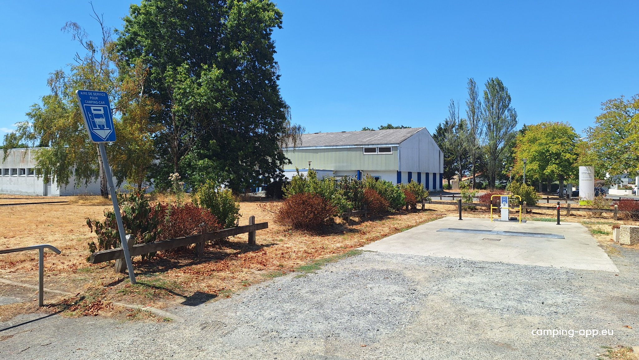 Les Sorinières, Frankreich — Camperplads in Les Sorinières