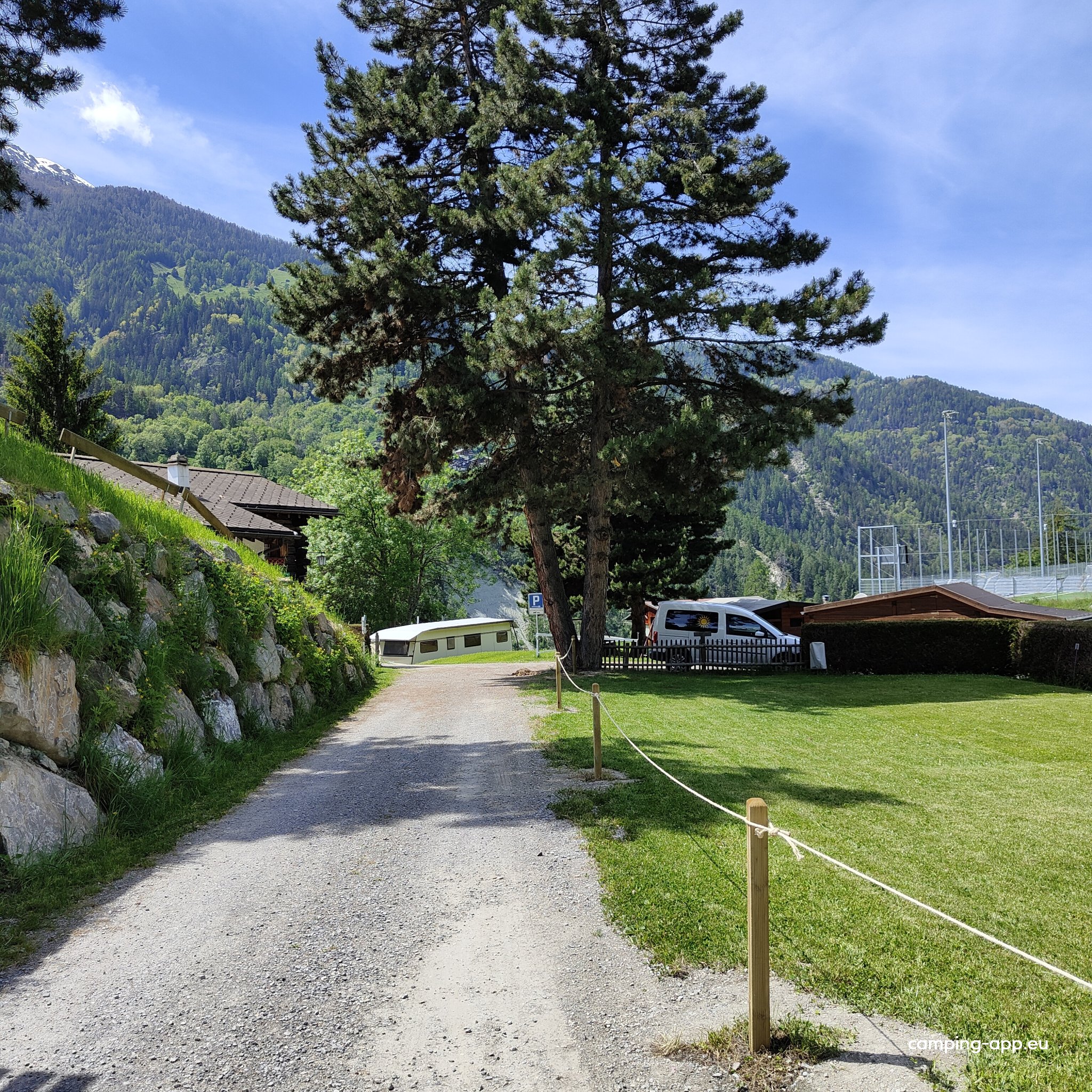 Camping d'Anniviers — Місце для кемпінгу in Anniviers