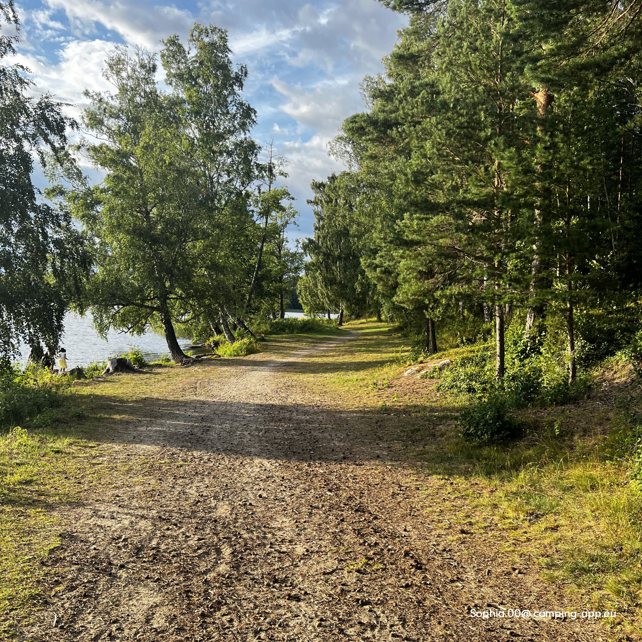 Parkplatz Eklundsnäsbadet