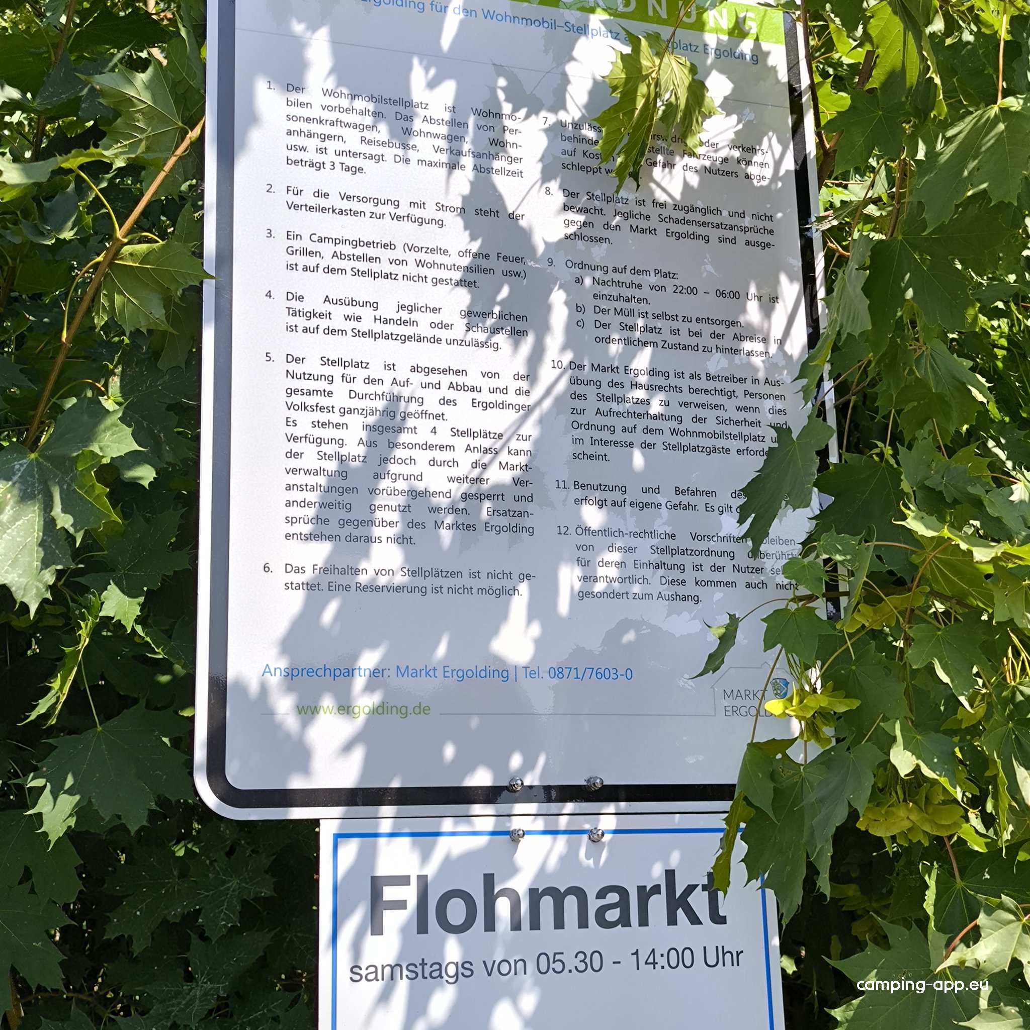Wohnmobilstellplatz Festplatz Ergolding — Fotografie 3