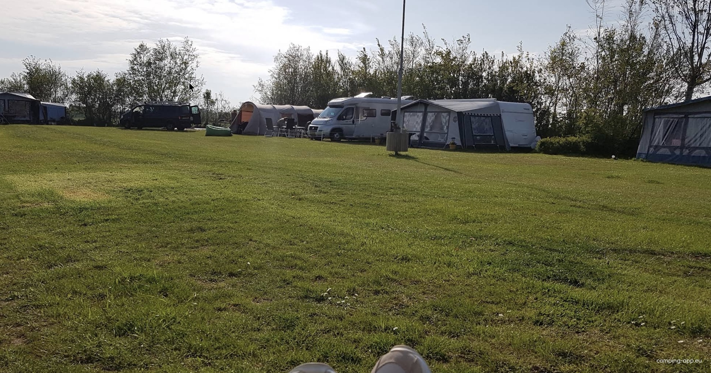 Oostkapelle, Niederlande — Sítio de acampamento in Oostkapelle
