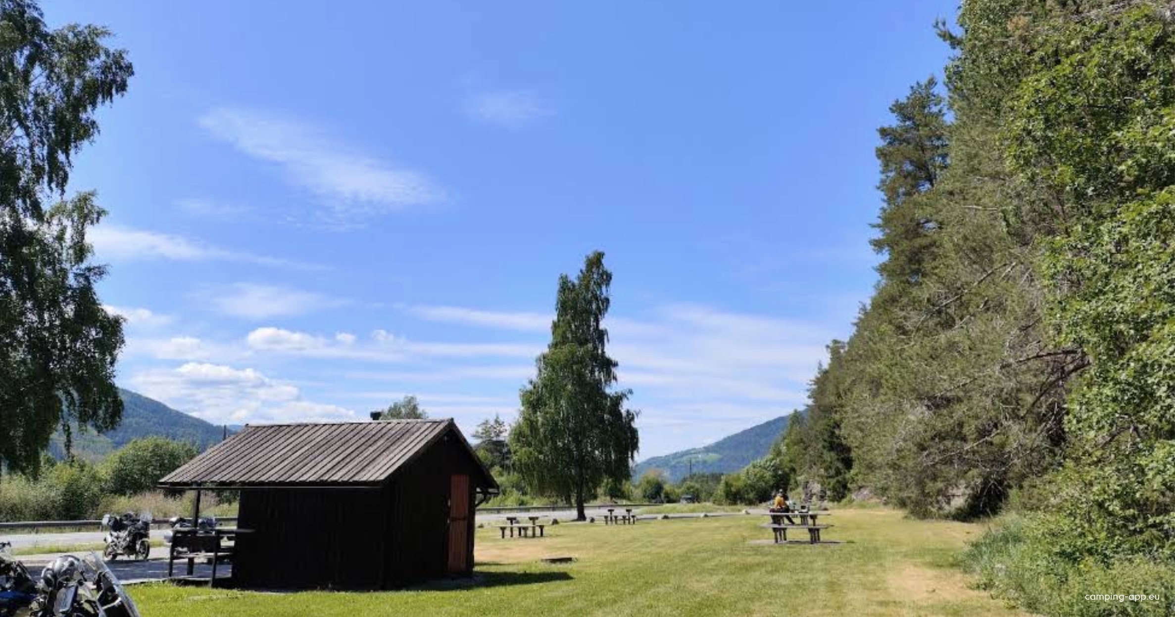 Rasteplass Ringebu — Área de descanso/paragem de caminhões in Ringebu