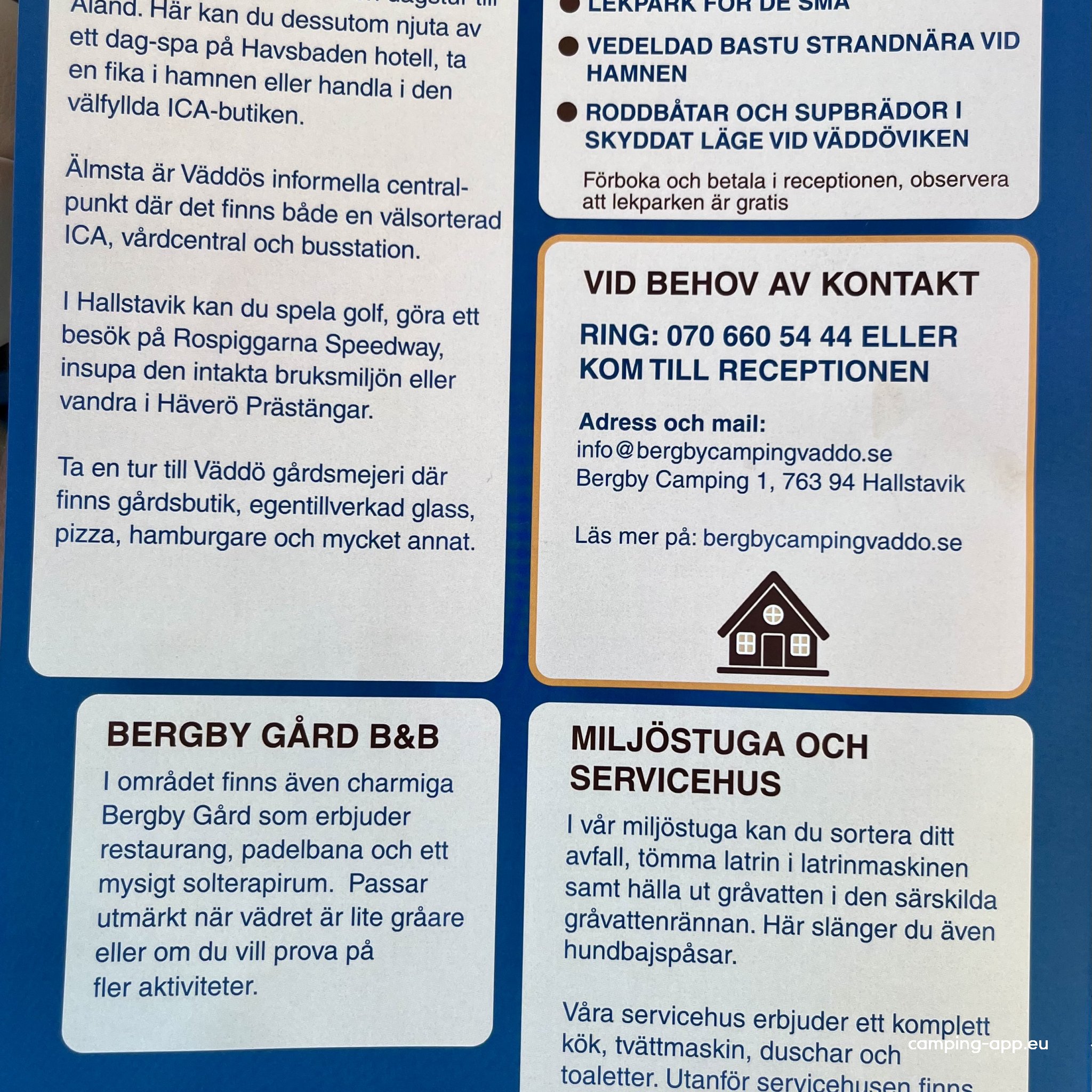 Bergby Camping — Foto 3