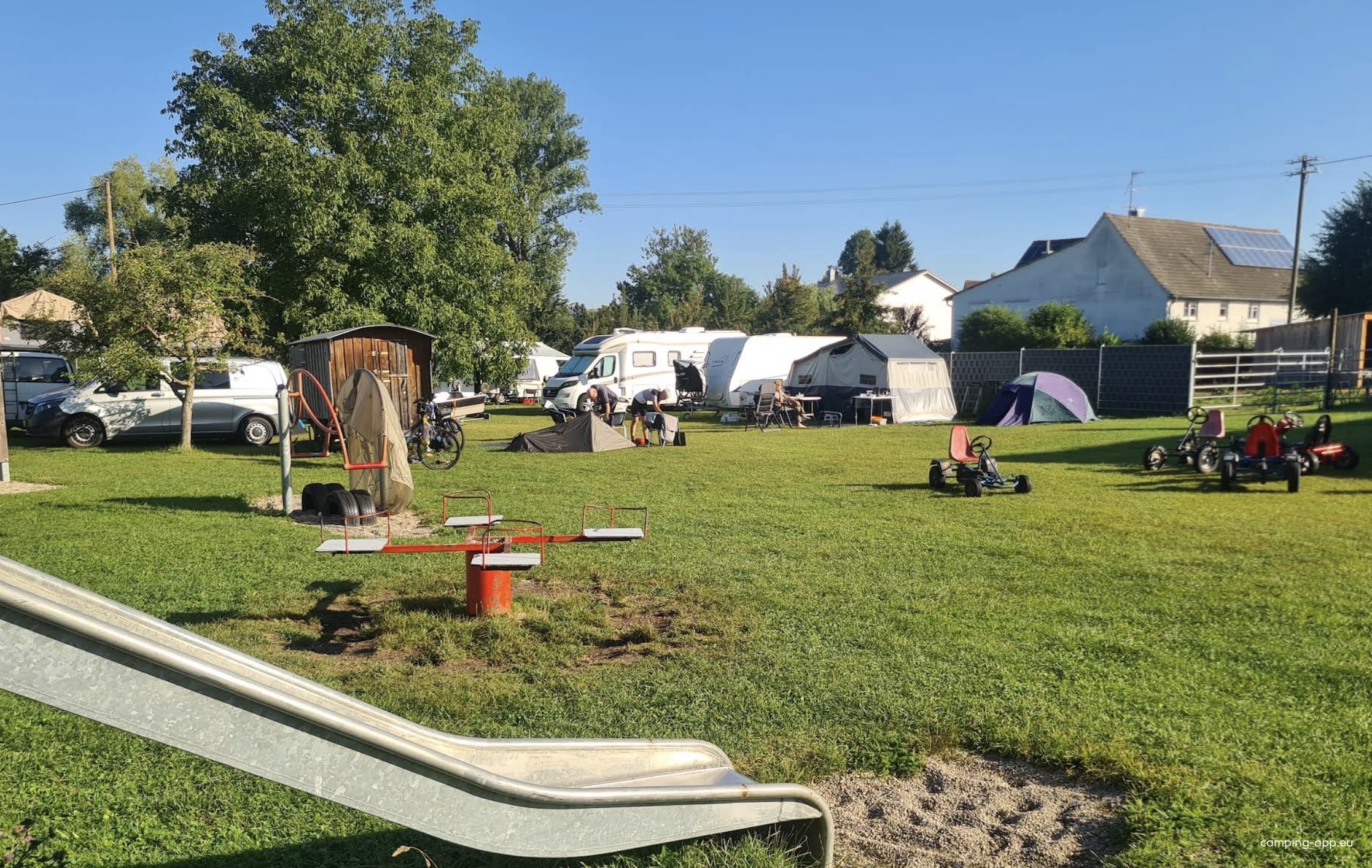 Camping Gasthaus zum Hirsch — Camping Site in Erbach