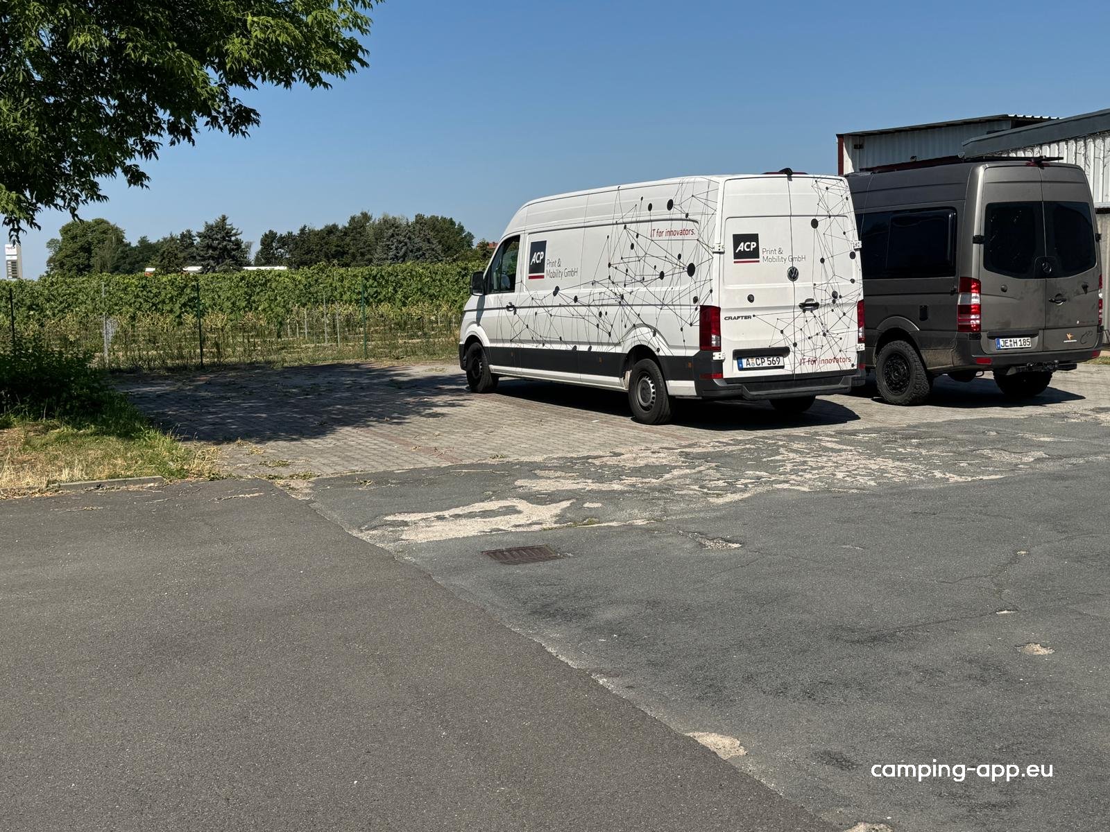 Wohnmobilstellplatz Jessener Weinberge