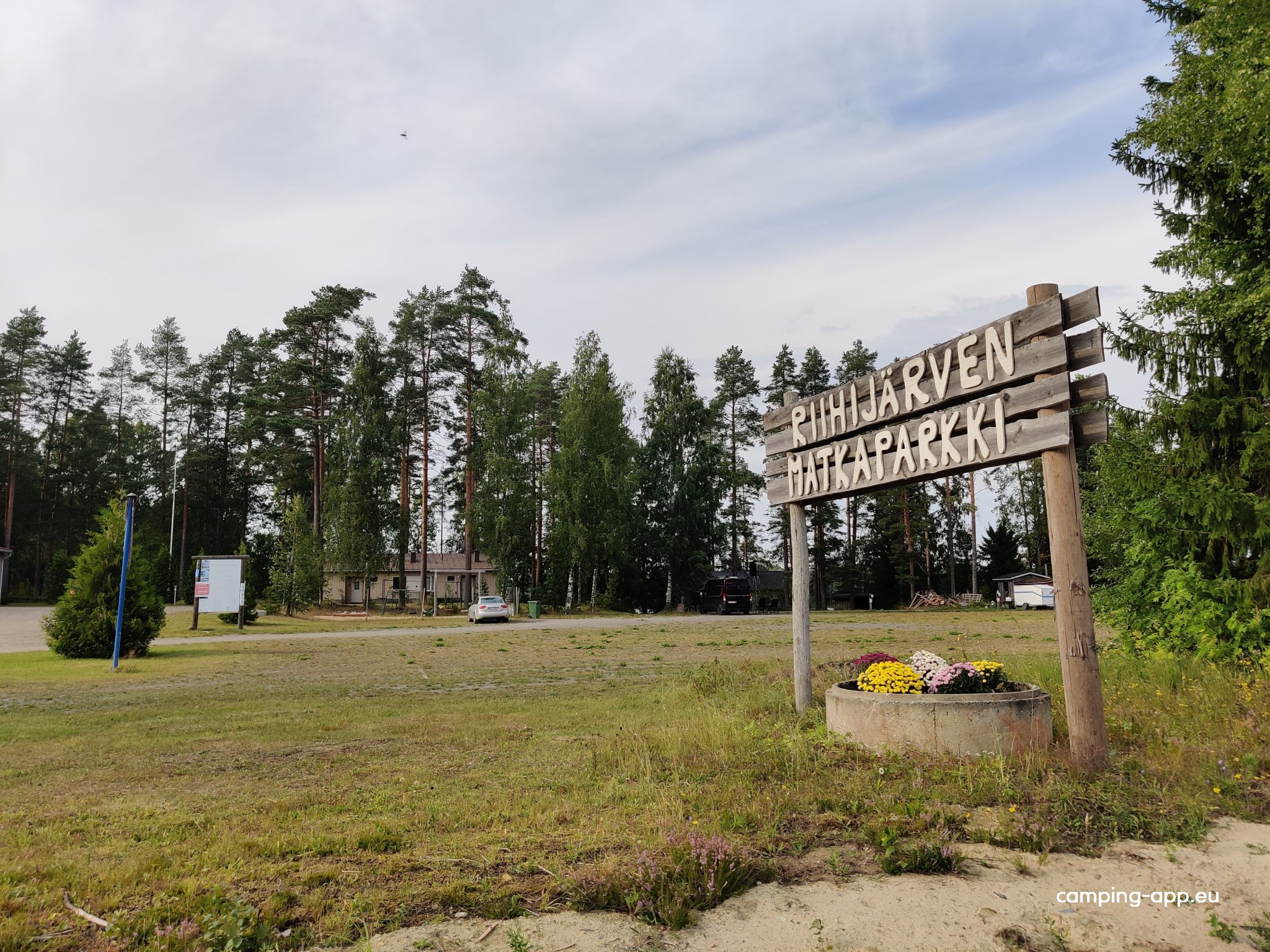 Riihijarven Matkaparkki — Bobilplass in Kitee