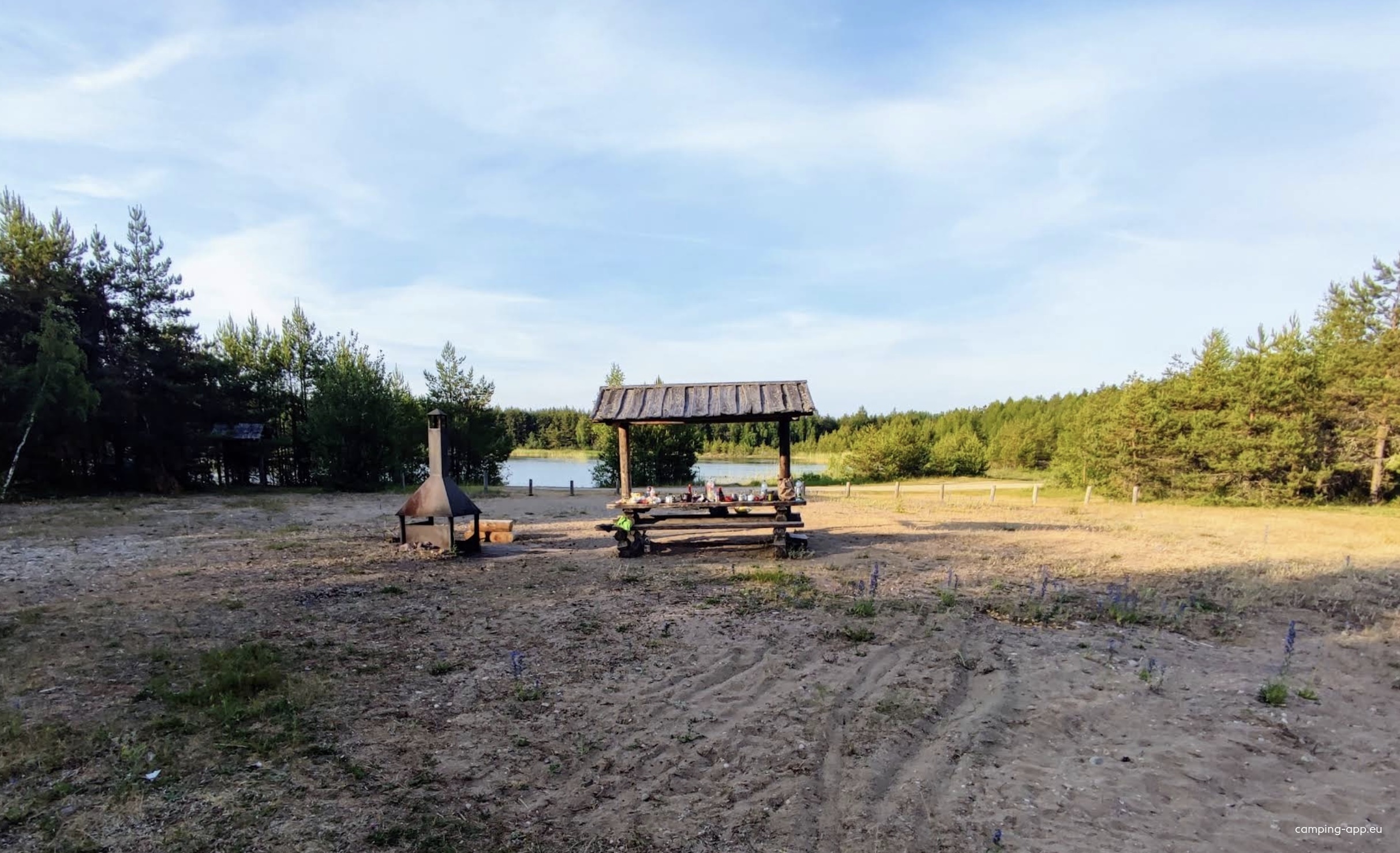 RMK Konati telkimisala — Estacionamento noturno in Saaremaa vald