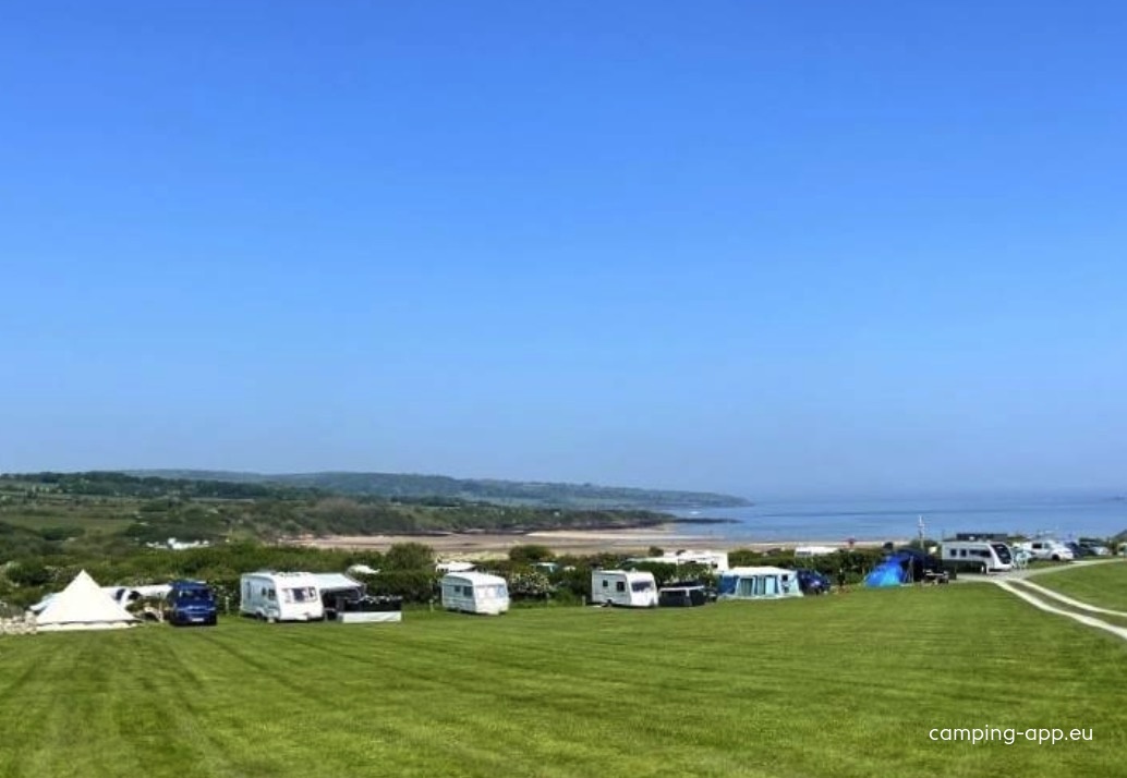 Dafarn Rhos – Caravan & Camping Site – Beach Location — Area da campeggio in Moelfre