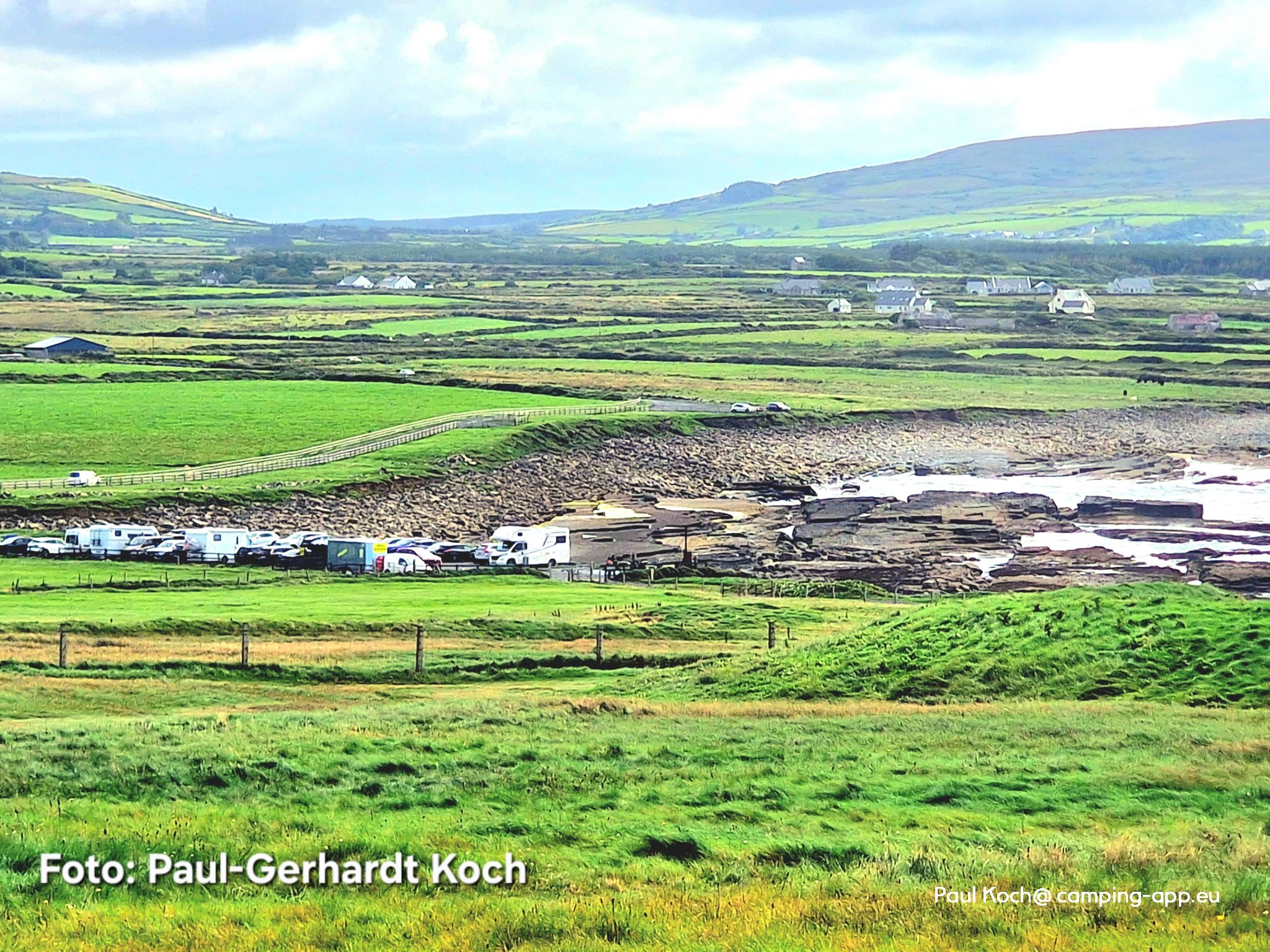 Parkplatz Downpatrick Head Car Park — Foto 4