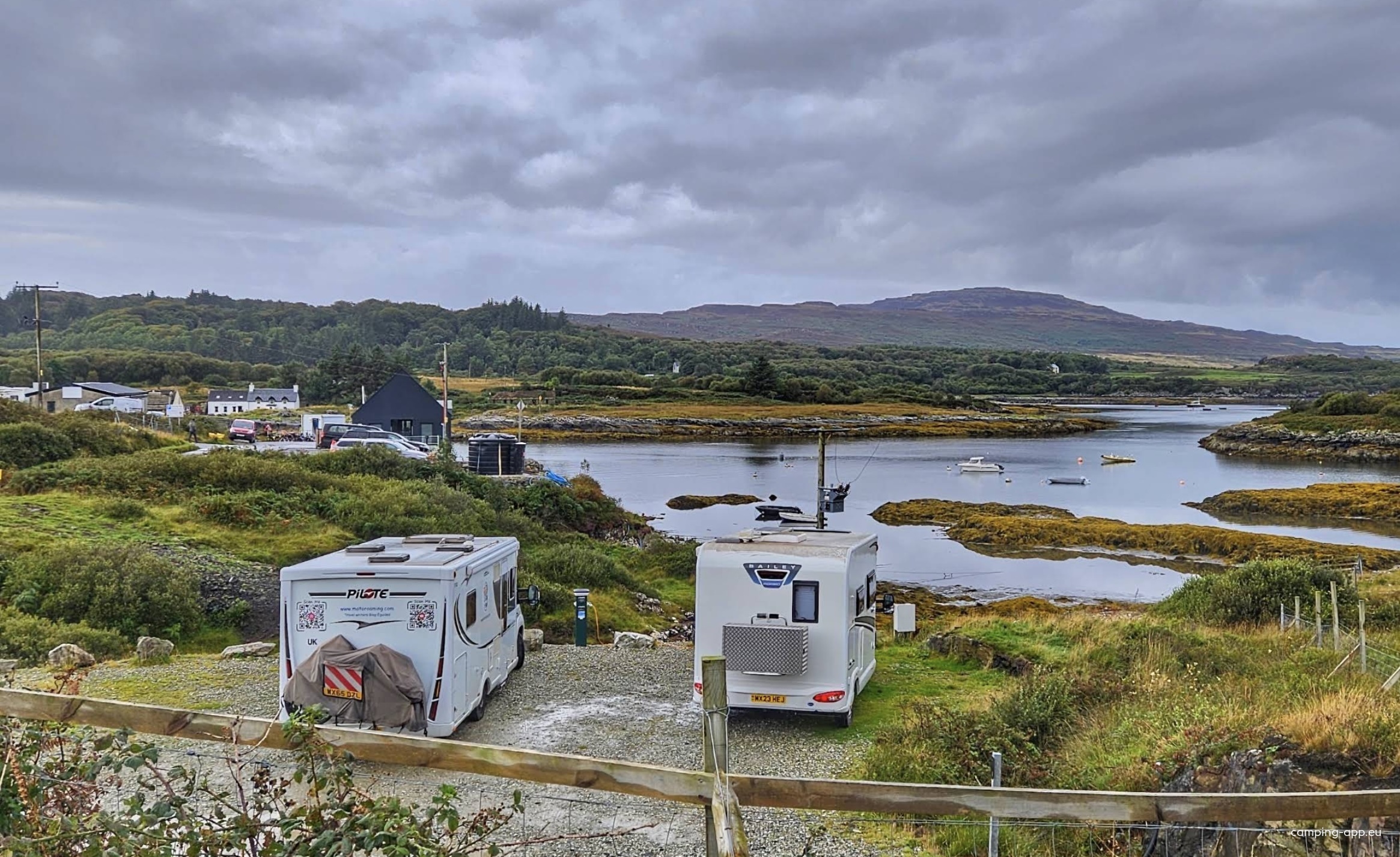 Stellplatz Ulva Ferry — Campervan Site in Sound of Ulva