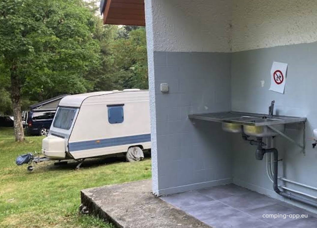 Aire Naturelle de Camping d‘Iraty (max. 3,20 m Höhe) — Camping in Larrau