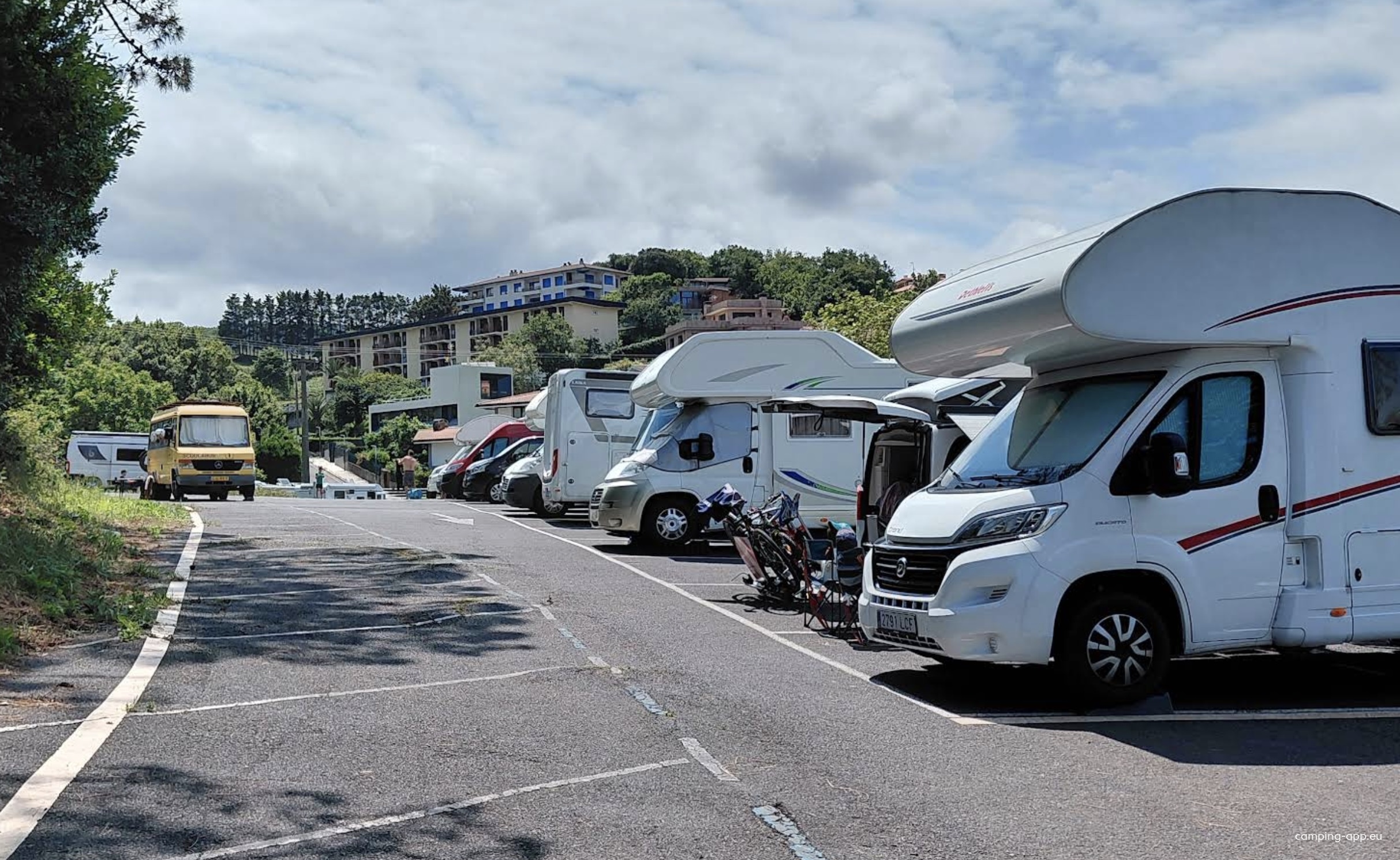 Stellplatz Bakio — Area di sosta in Gibelorratzagako San Pelaio