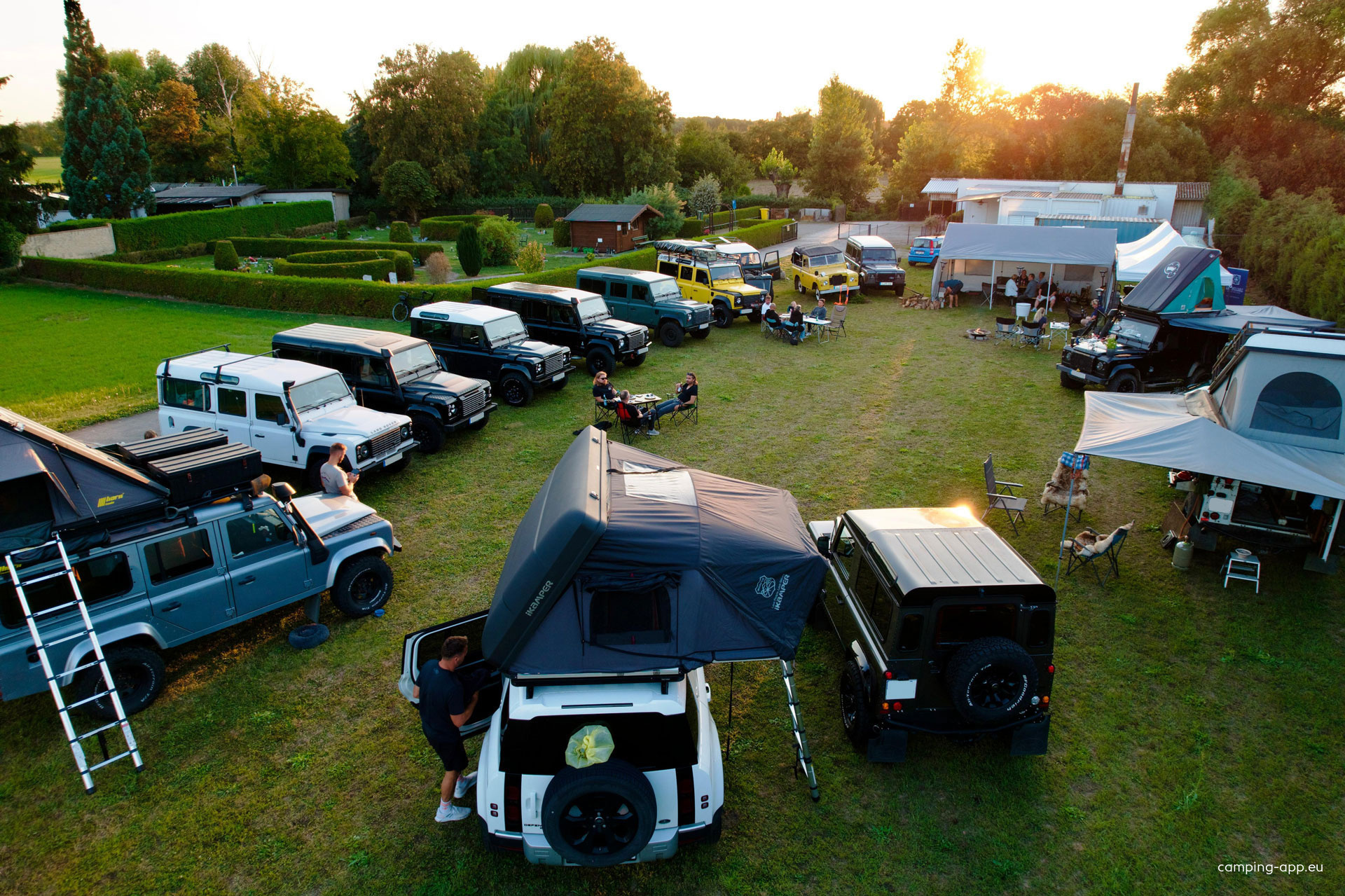Stellplatz zum Sonnengarten — Sítio para autocaravanas in Leipzig