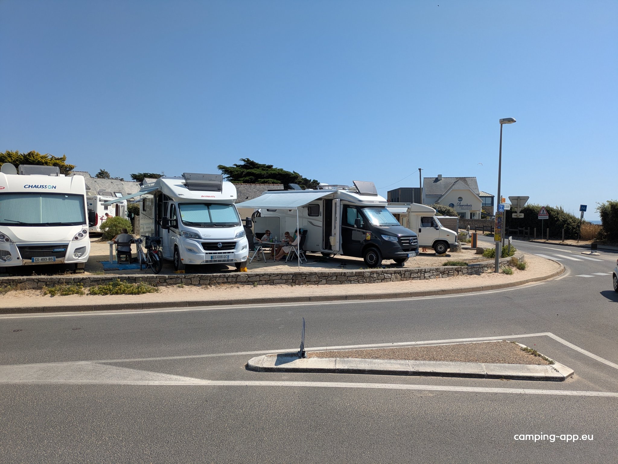 Stellplatz de la Govelle — Stellplatz in Batz-sur-Mer