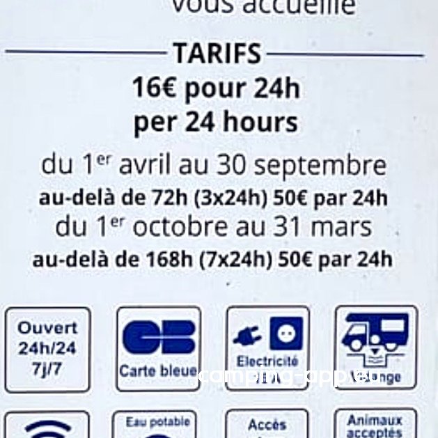 Stellplatz Saint-Pierre-d'Oléron (max. 3,5 t) — Karavan Sitesi in Saint-Pierre-d'Oléron