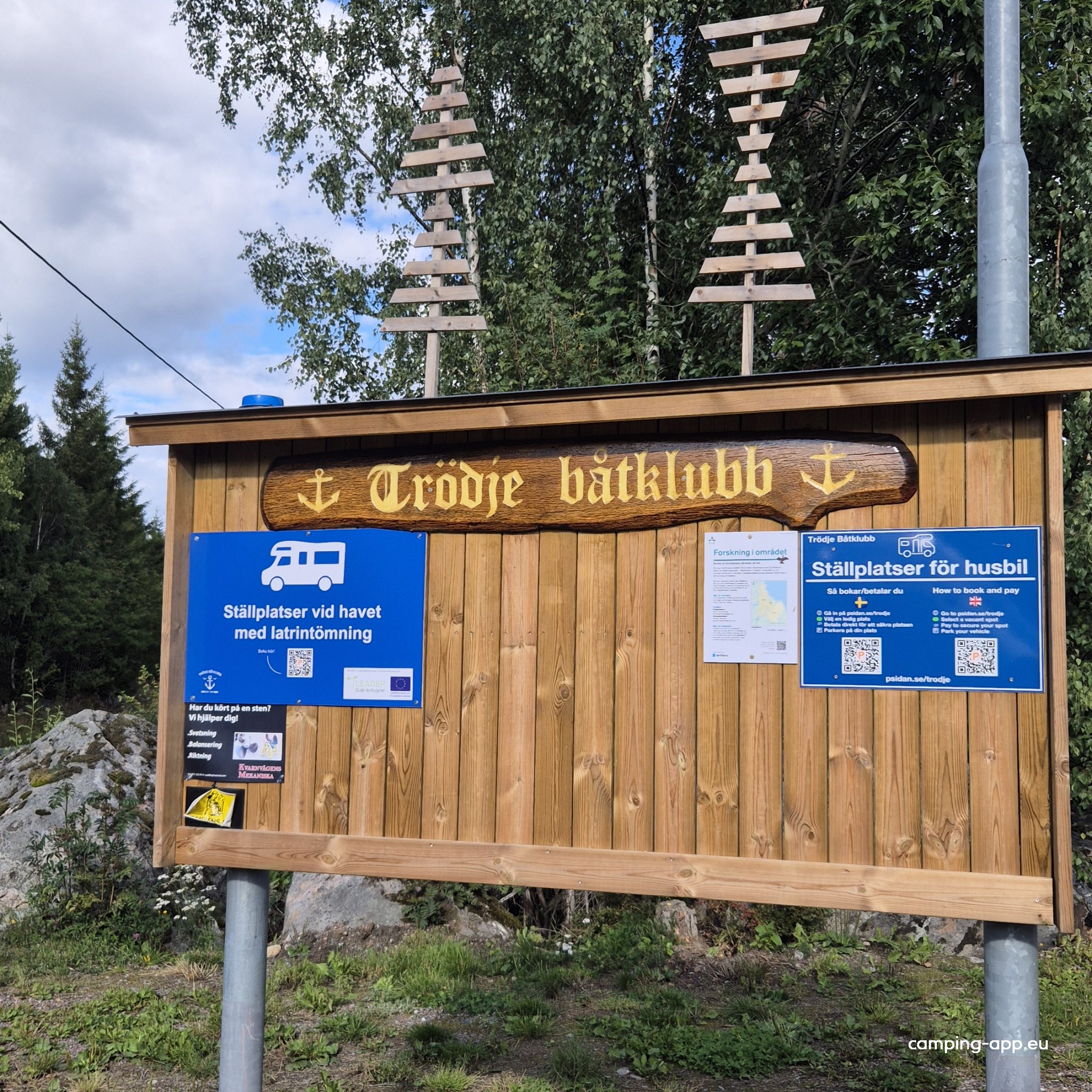 Stellplatz Trödje Båtklubb — Foto 5
