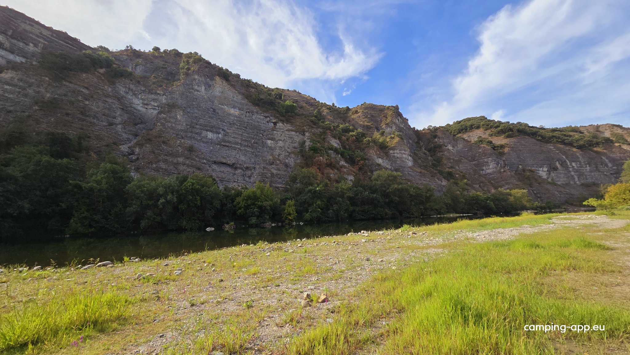 Camping La Grand' Terre — Campingplass in Ruoms