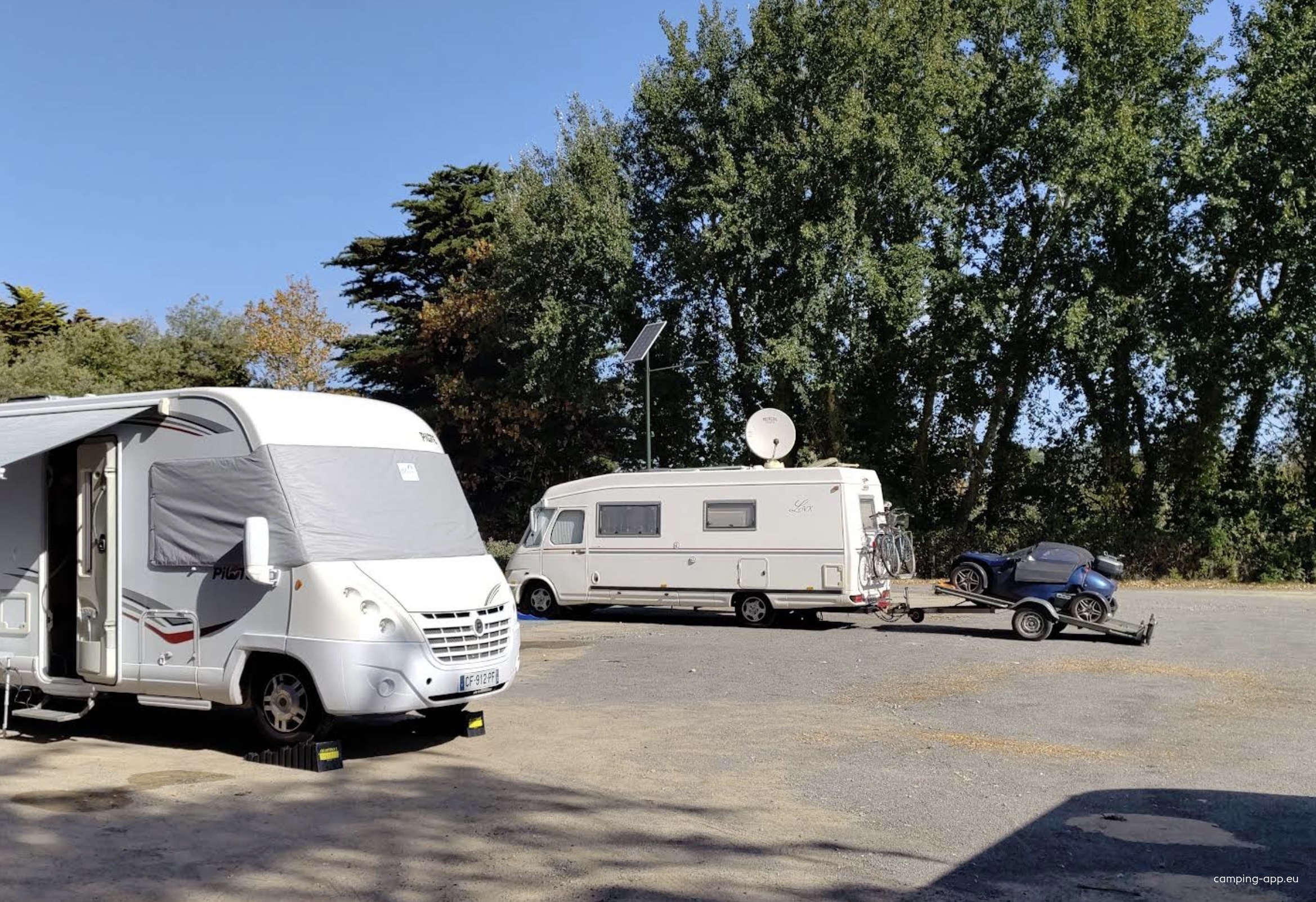 Stellplatz Noirmoutier - Barbâtre — Camperplads in Barbâtre