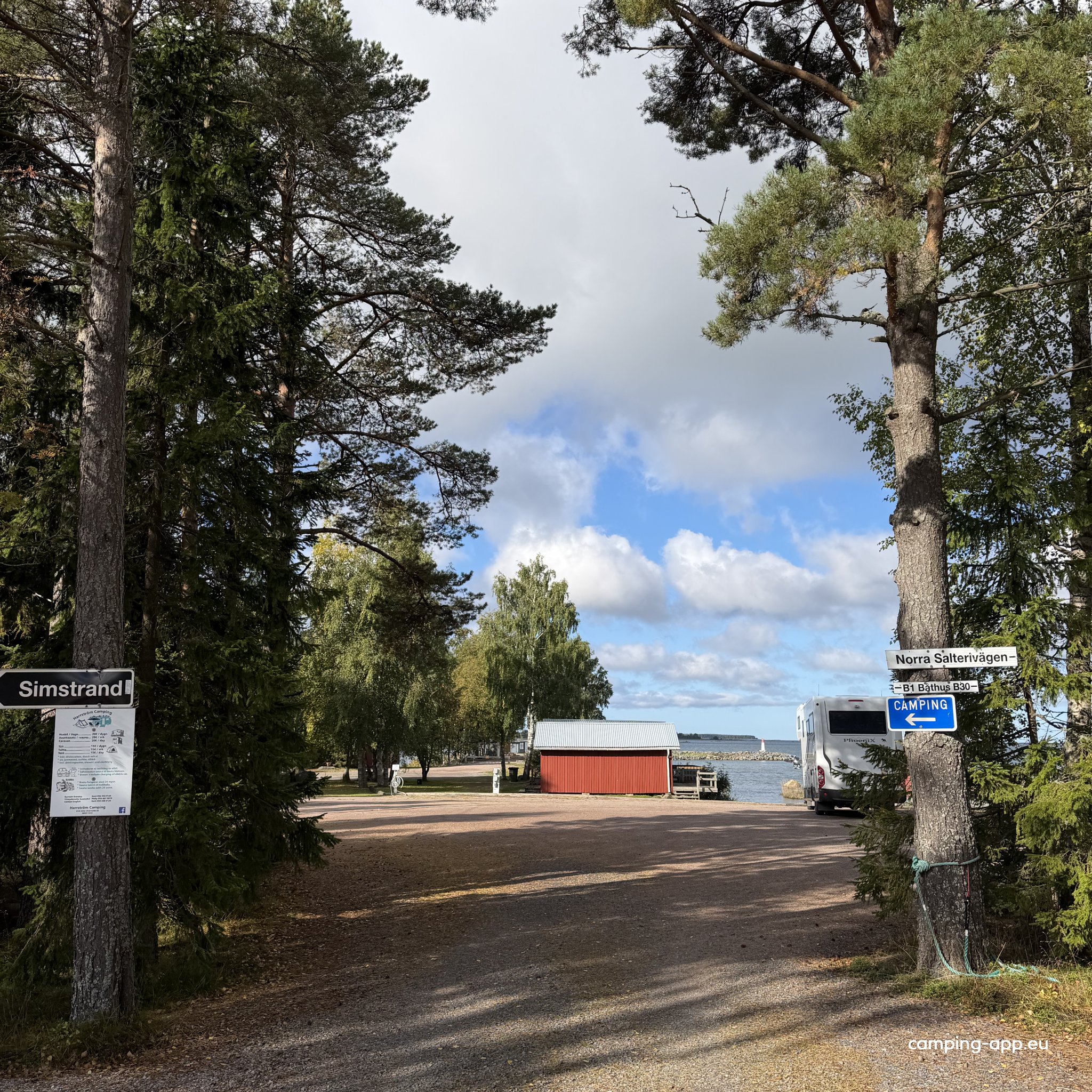 Harrström Camping — Camping in Korsnäs