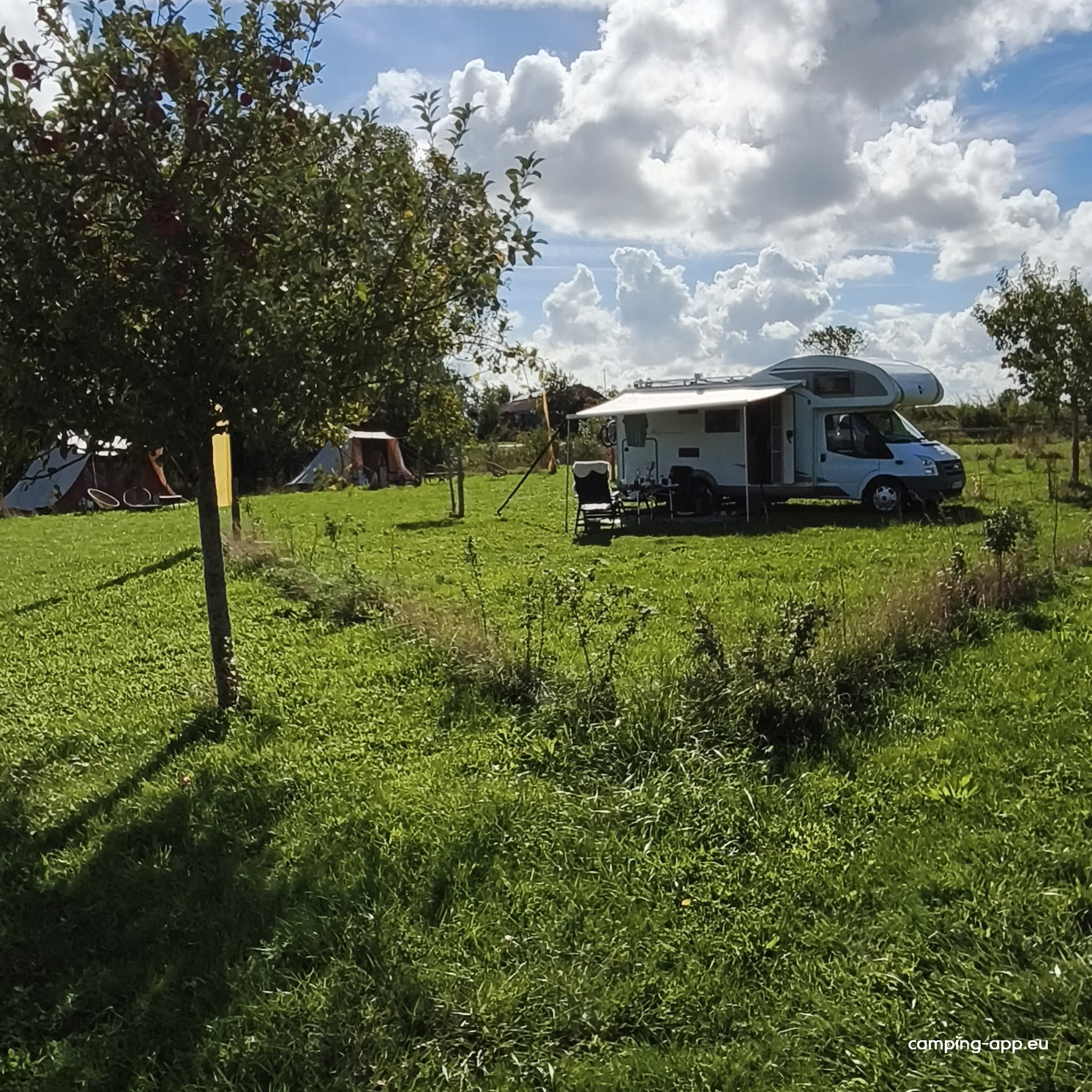 Camping Slapershaven, Oostburg, Niederlande — Sítio de acampamento in Oostburg
